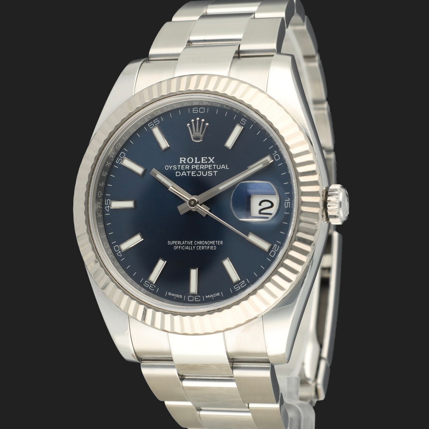 Rolex Datejust 41 126334 (2018) - 41mm Staal (1/8)