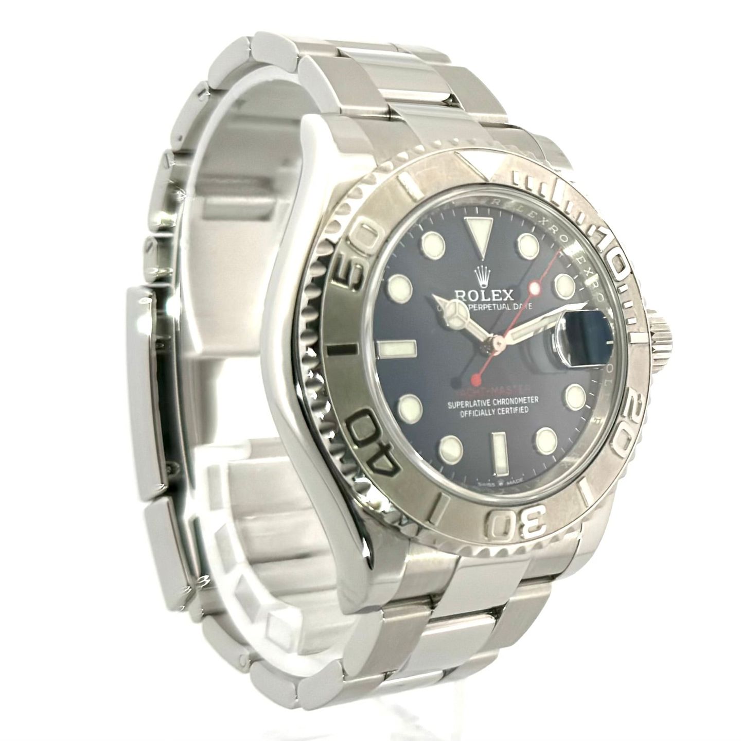 Rolex Yacht-Master 40 126622 (2019) - Blauw wijzerplaat 40mm Staal (2/7)