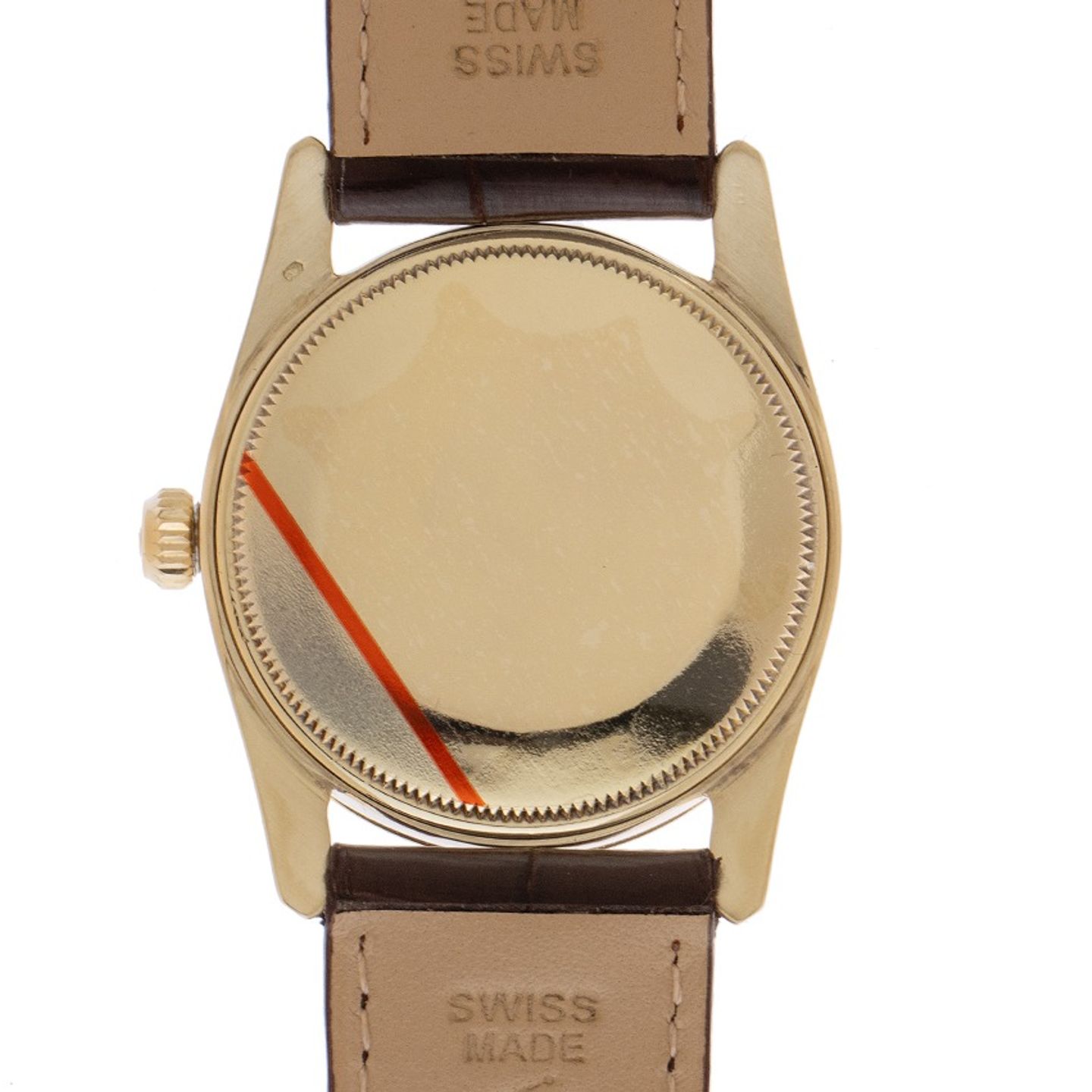 Rolex Oyster Perpetual 1011 (1965) - Zilver wijzerplaat 34mm Geelgoud (6/8)