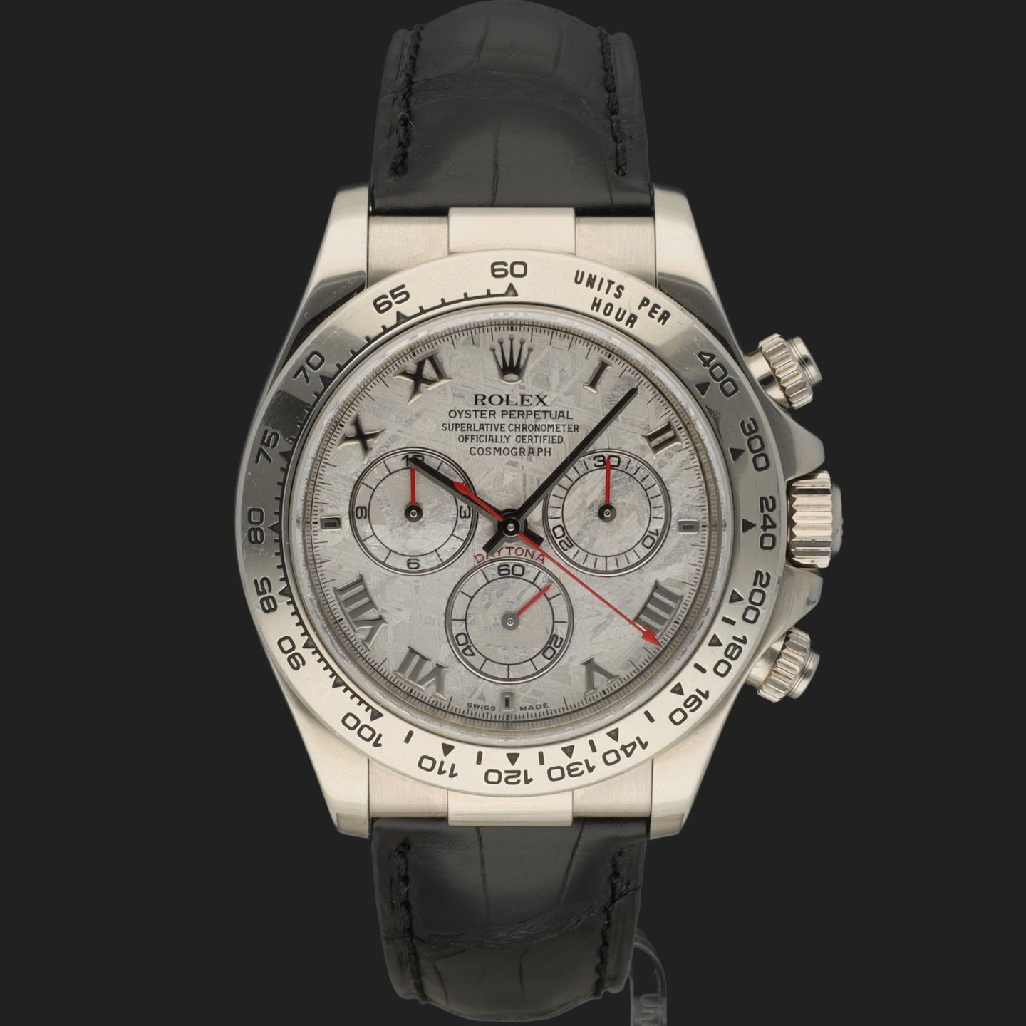 Rolex Daytona 116519 (2005) - Silver dial 40 mm White Gold case (3/8)