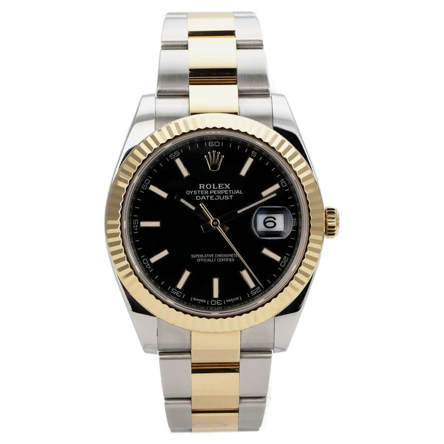 Rolex Datejust 41 126333 (2017) - Black dial 41 mm Gold/Steel case (2/8)