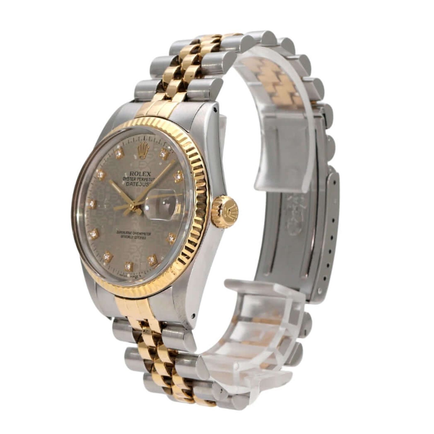 Rolex Datejust 36 16013 (1986) - 36mm Goud/Staal (3/8)