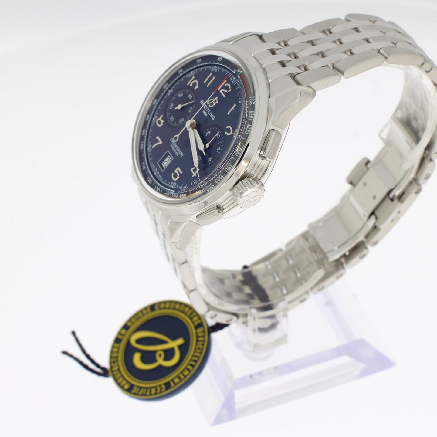 Breitling Premier AB0145171C1A1 (2024) - Blauw wijzerplaat 42mm Staal (2/4)