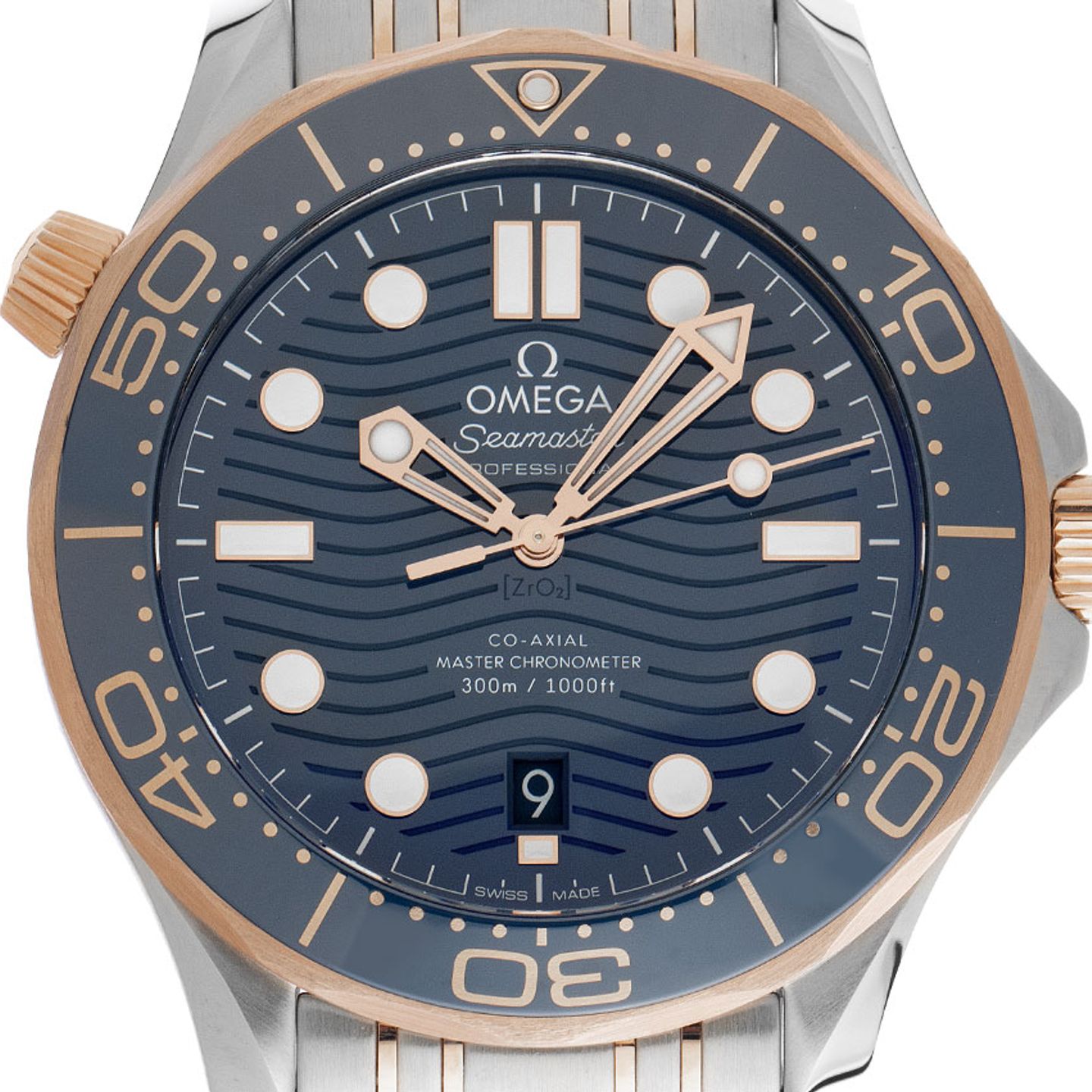 Omega Seamaster Diver 300 M 210.20.42.20.03.002 (2024) - Blue dial 42 mm Steel case (1/6)