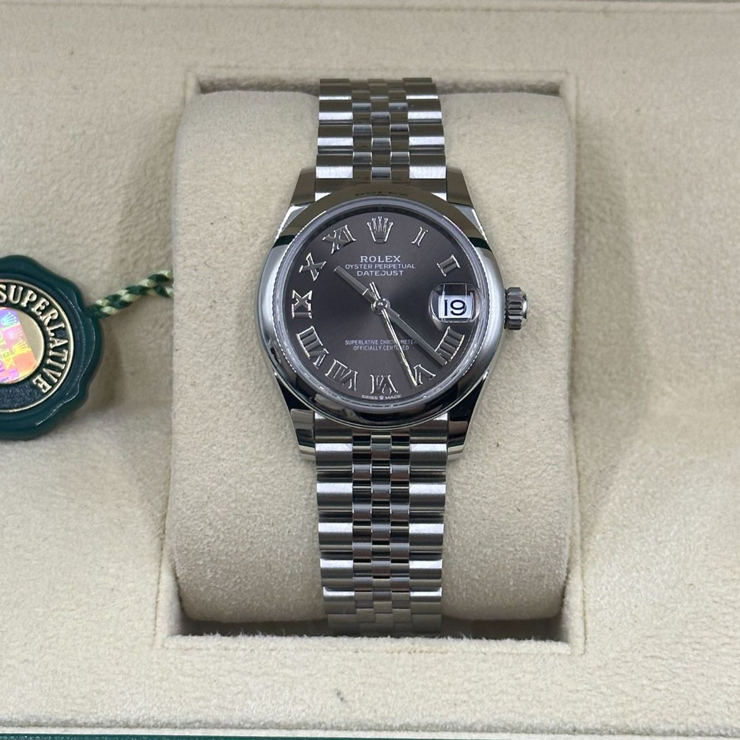 Rolex Datejust 31 278240 (2024) - Grijs wijzerplaat 31mm Staal (5/8)