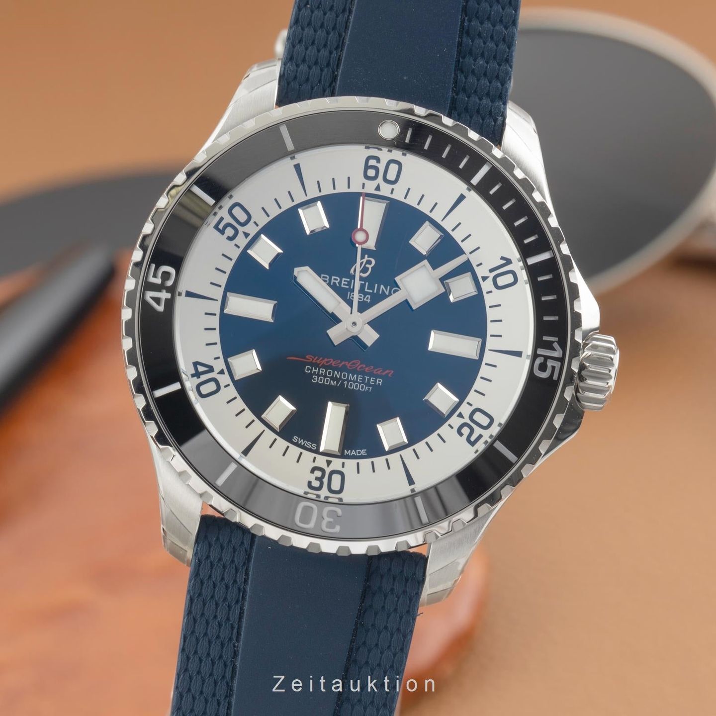 Breitling Superocean 44 A17376211C1S1 (Onbekend (willekeurig serienummer)) - 44mm Staal (1/8)