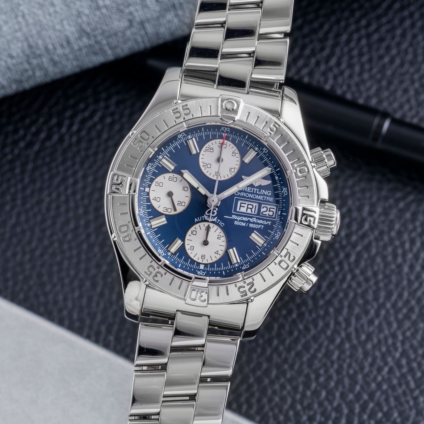 Breitling Superocean Chronograph II A13340 (Unknown (random serial)) - 42 mm Steel case (3/8)
