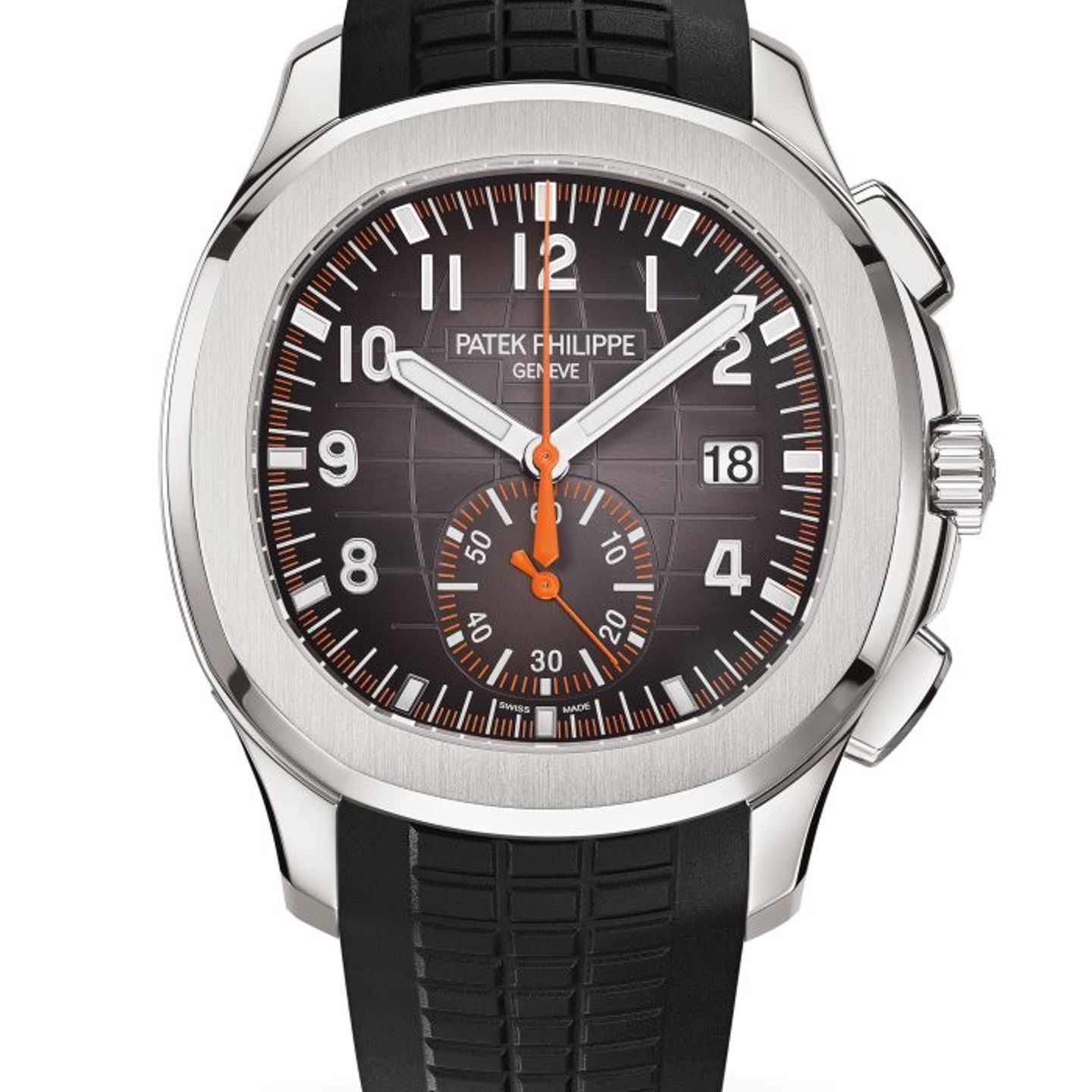 Patek Philippe Aquanaut 5968A-001 (2022) - Black dial 42 mm Steel case (1/3)