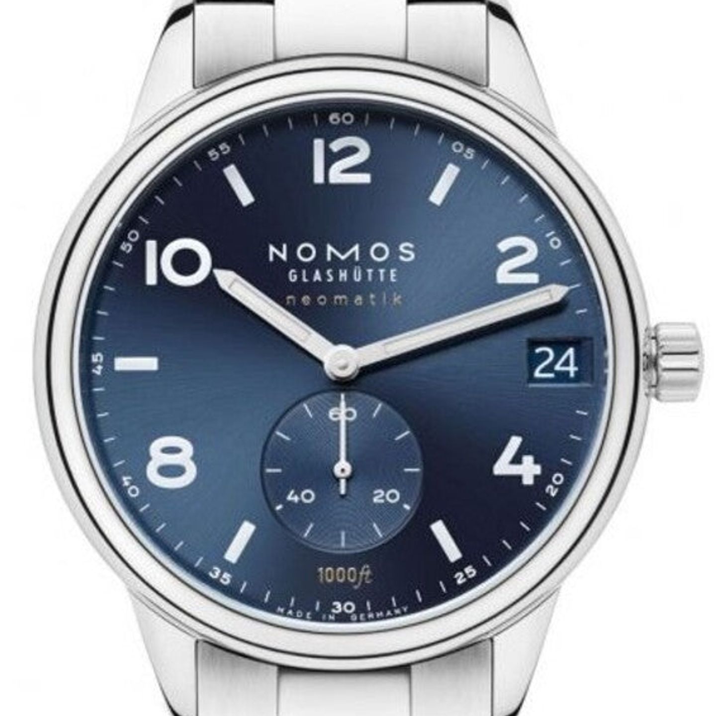 NOMOS Club Neomatik 782 (2026) - Blauw wijzerplaat 42mm Staal (2/2)