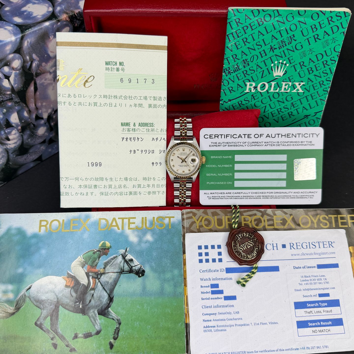 Rolex Lady-Datejust 69173 - (3/8)