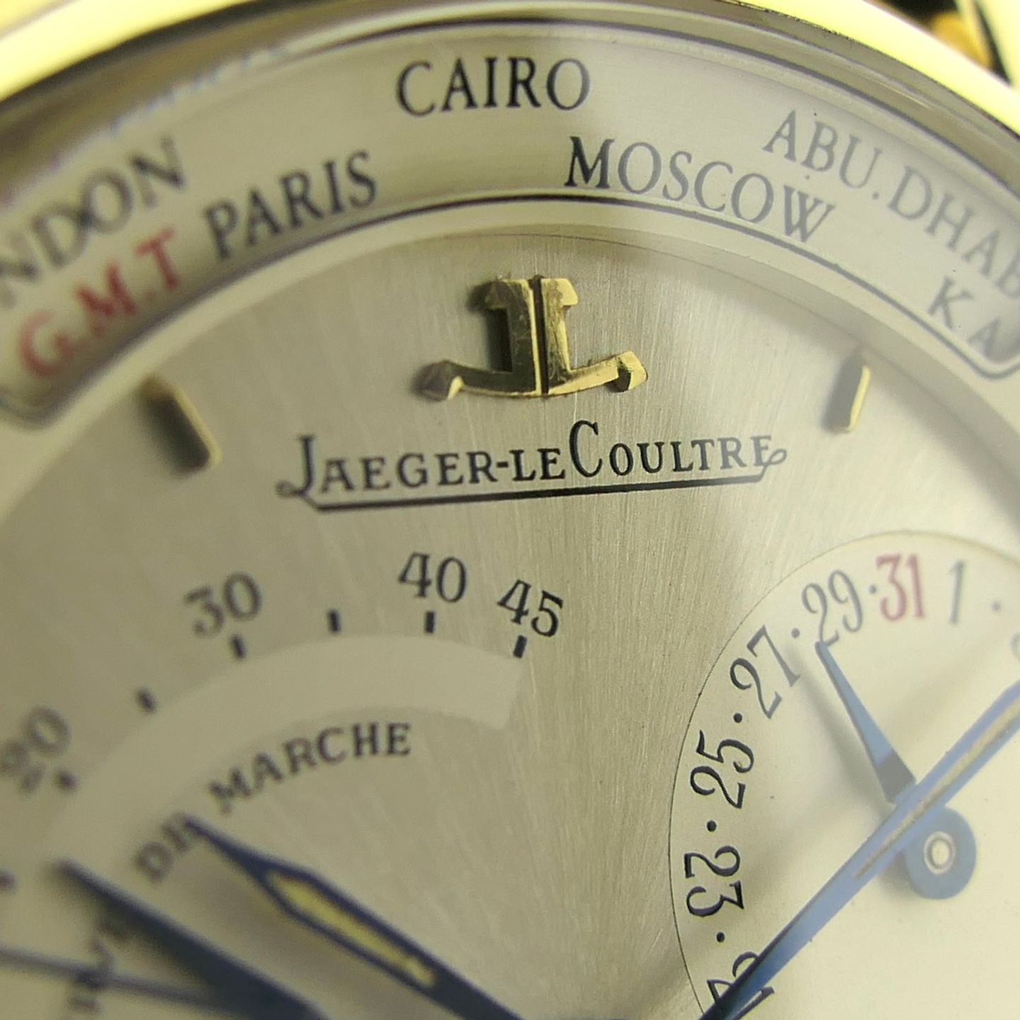 Jaeger-LeCoultre Master Hometime 147.2.05.S (2005) - Champagne dial 40 mm Rose Gold case (5/8)