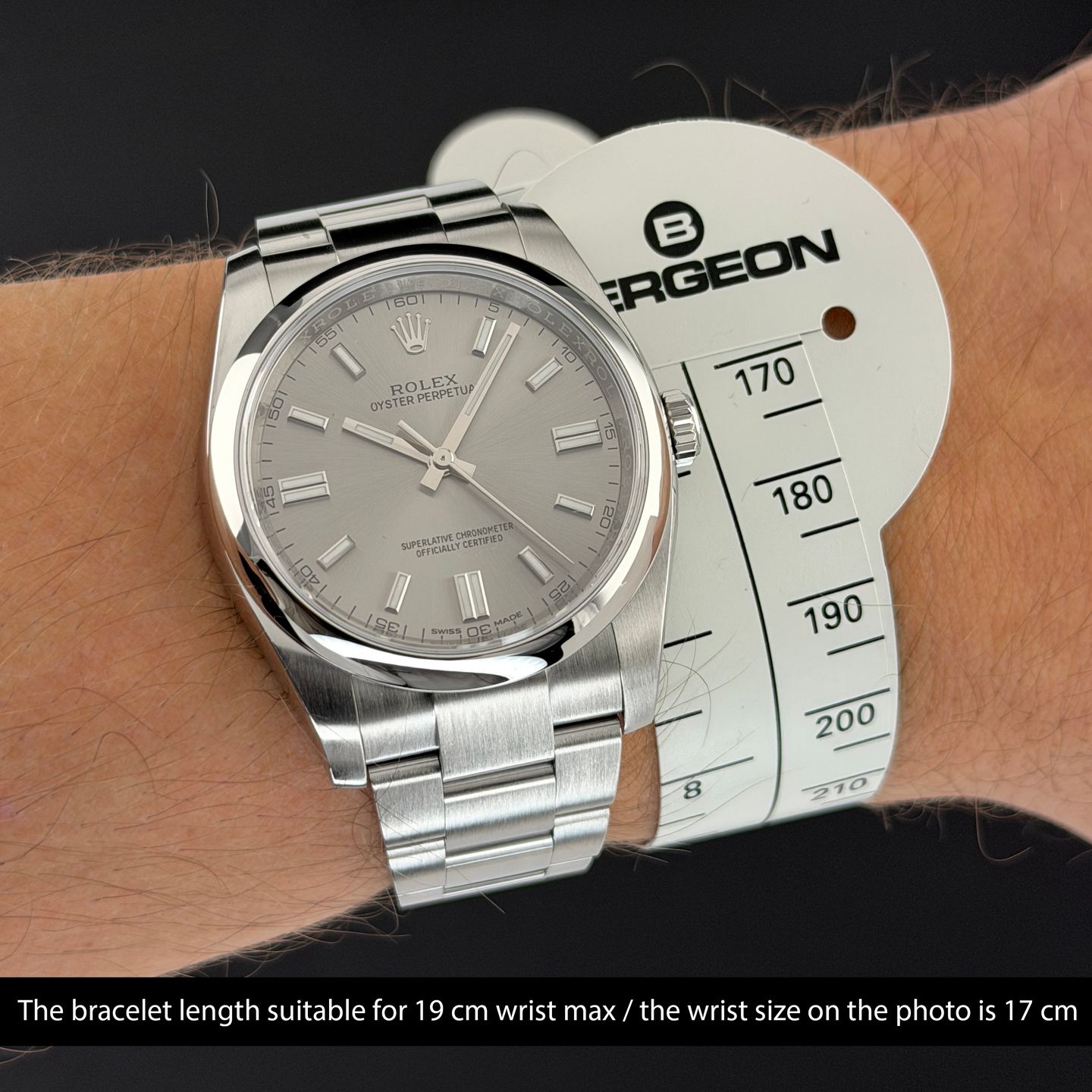 Rolex Oyster Perpetual 36 116000 (2018) - 36mm Staal (2/8)