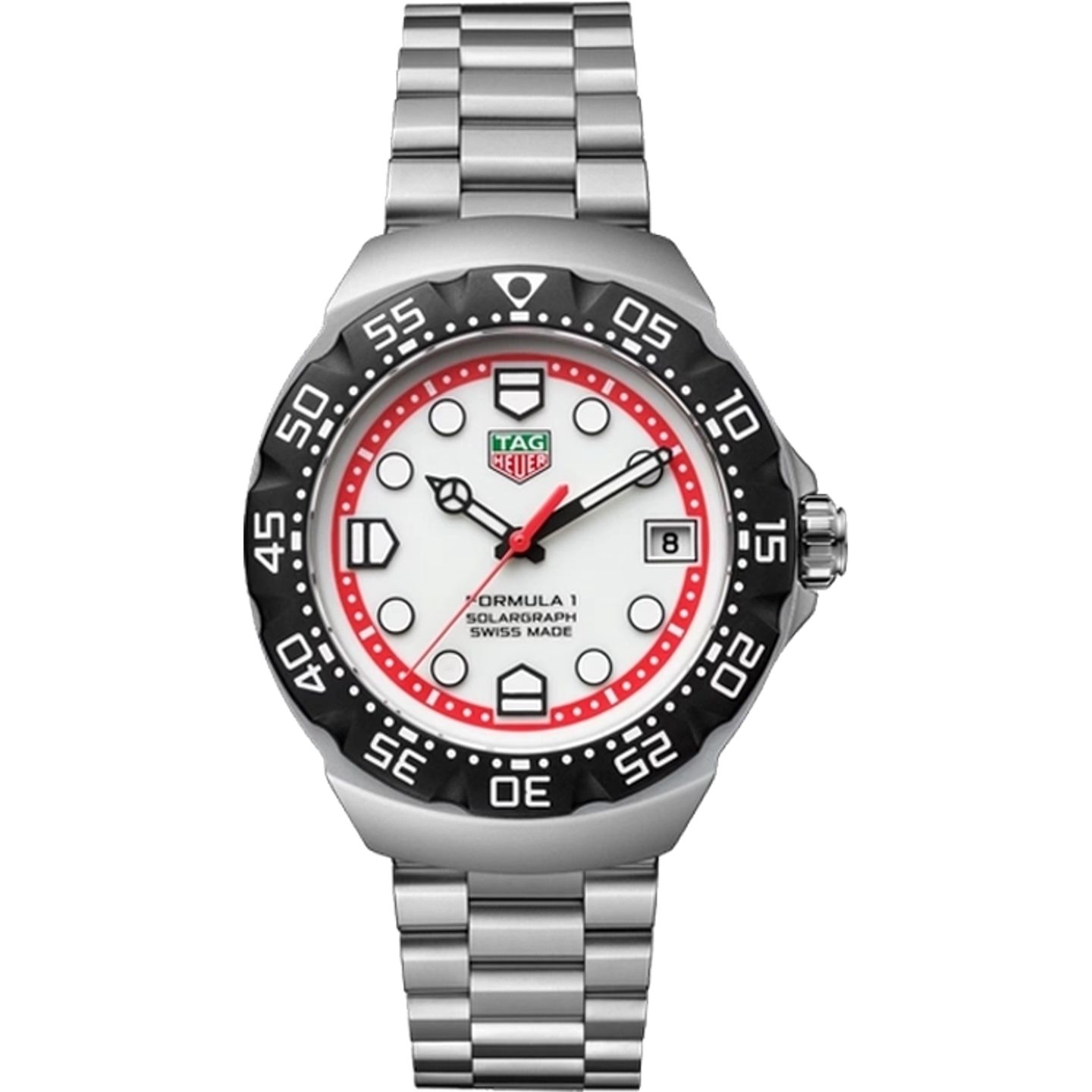 TAG Heuer Formula 1 WBY1111.BA0042 (2025) - White dial 38 mm Steel case (1/1)