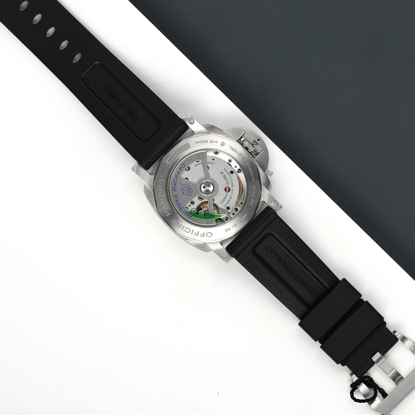 Panerai Luminor 1950 3 Days GMT Power Reserve Automatic PAM01321 (2020) - Black dial 44 mm Steel case (6/7)