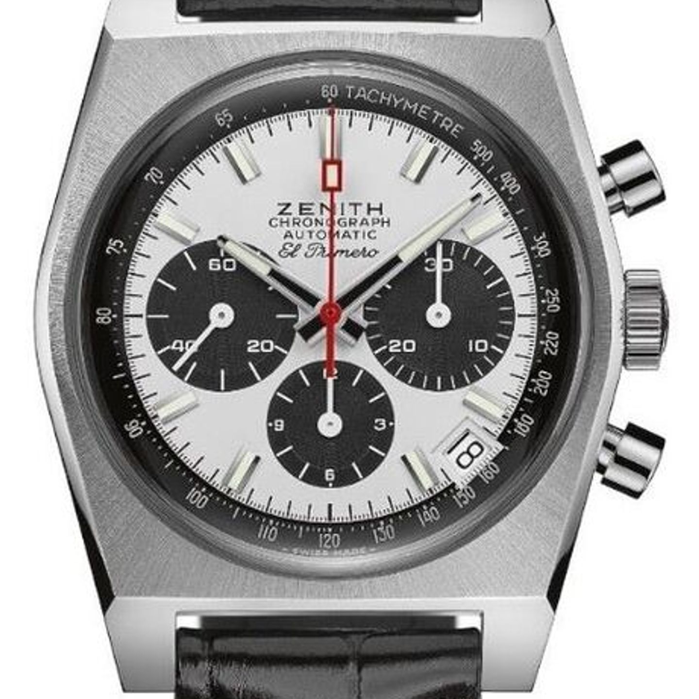 Zenith El Primero 03.A384.400/21.C815 (2026) - Wit wijzerplaat 37mm Staal (1/1)