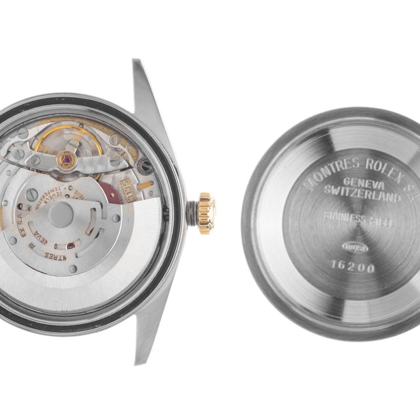 Rolex Datejust 36 16233 (1991) - White dial 36 mm Gold/Steel case (8/8)