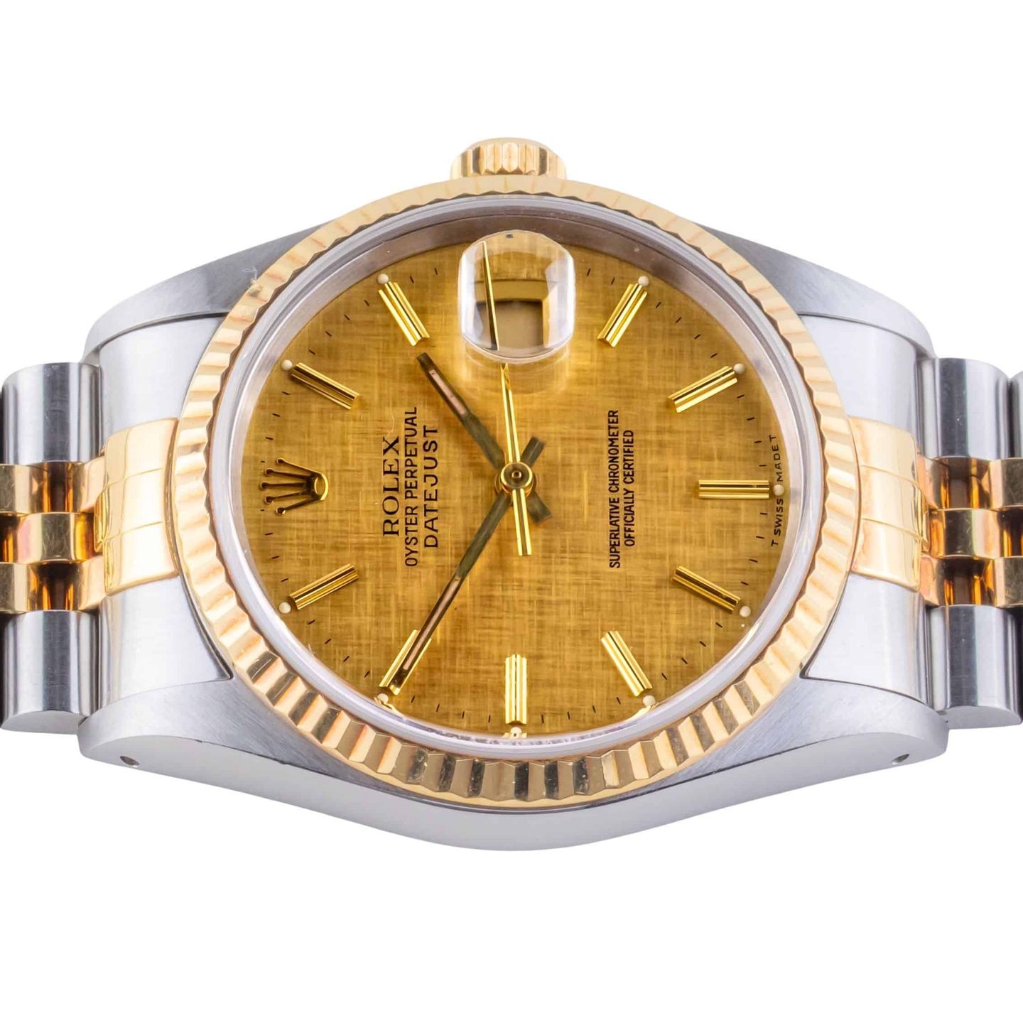 Rolex Datejust 36 16233 (1991) - 36 mm Gold/Steel case (6/7)