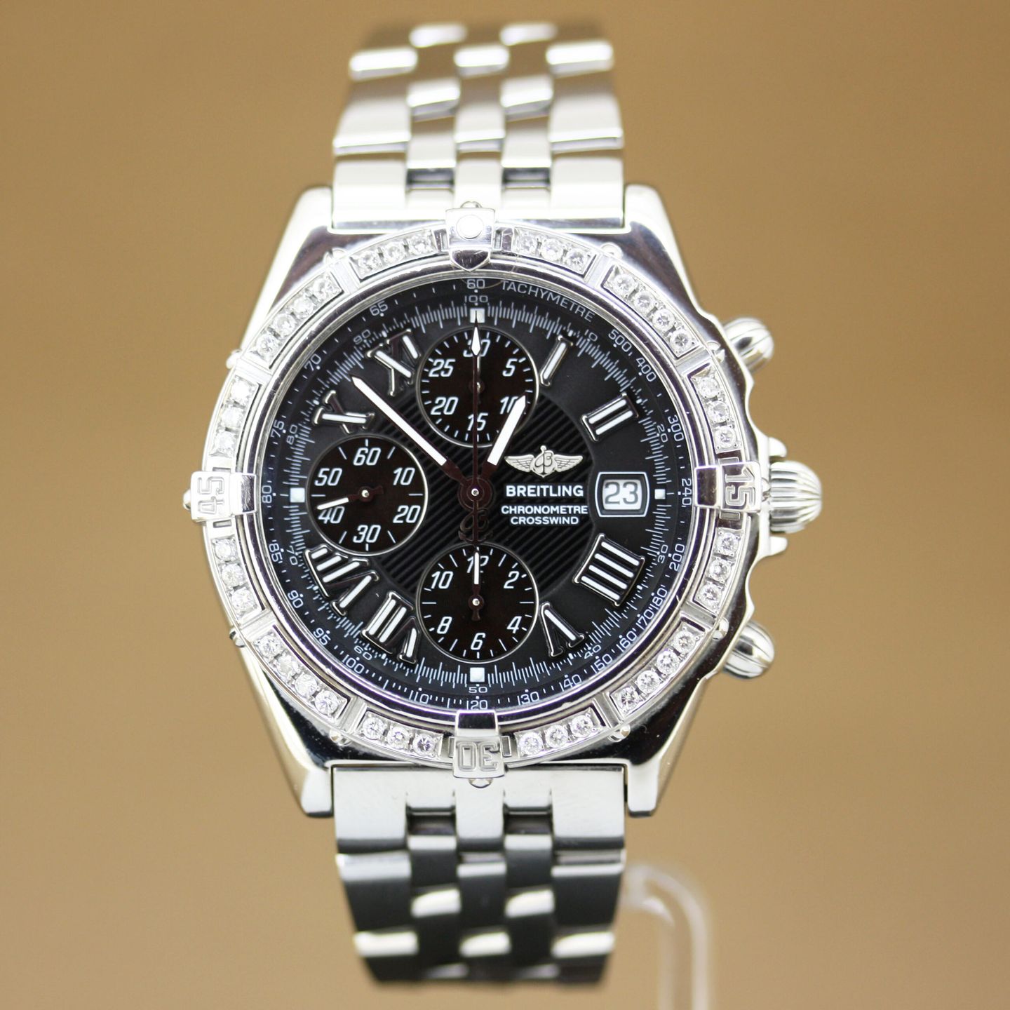 Breitling Crosswind Chronograph A13355 (2001) - 43 mm Steel case (2/8)