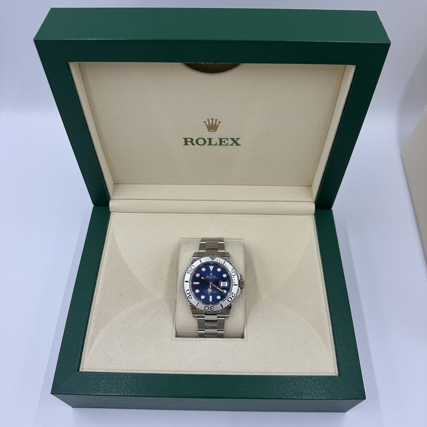 Rolex Yacht-Master 40 126622 (Unknown (random serial)) - Blue dial 40 mm Steel case (3/8)