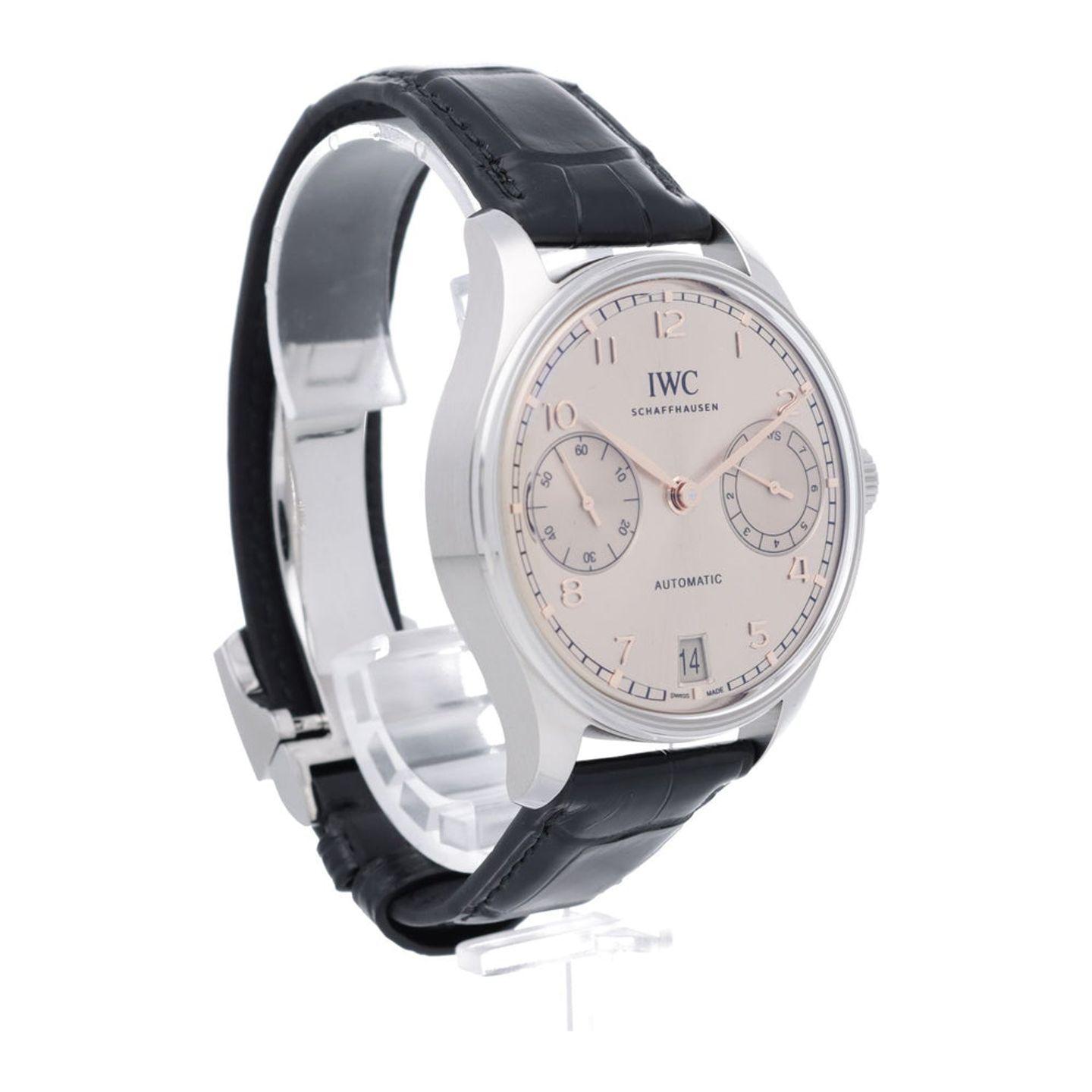 IWC Portuguese Automatic IW501705 (2025) - Grey dial 42 mm Steel case (5/5)