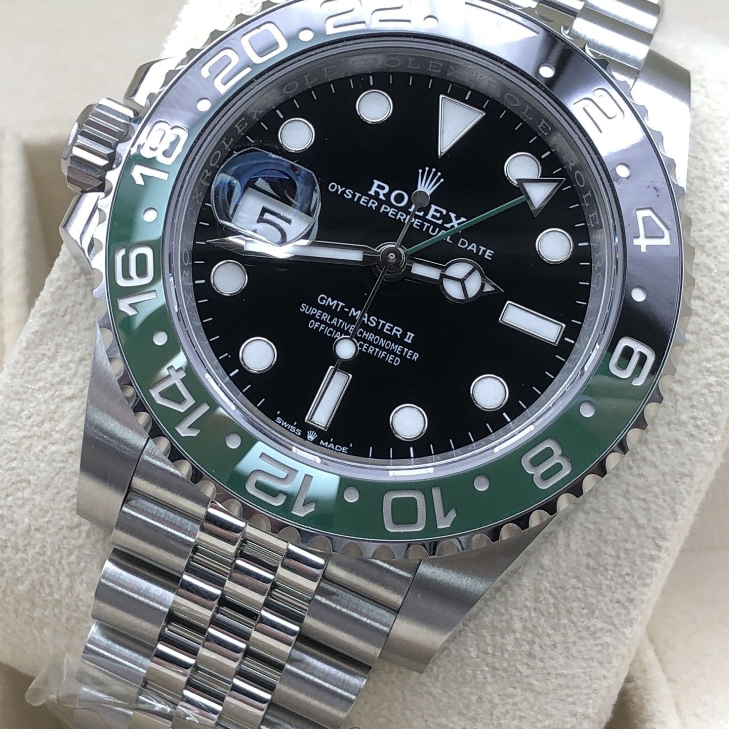 Rolex GMT-Master II 126720VTNR (Onbekend (willekeurig serienummer)) - Zwart wijzerplaat 40mm Staal (4/8)