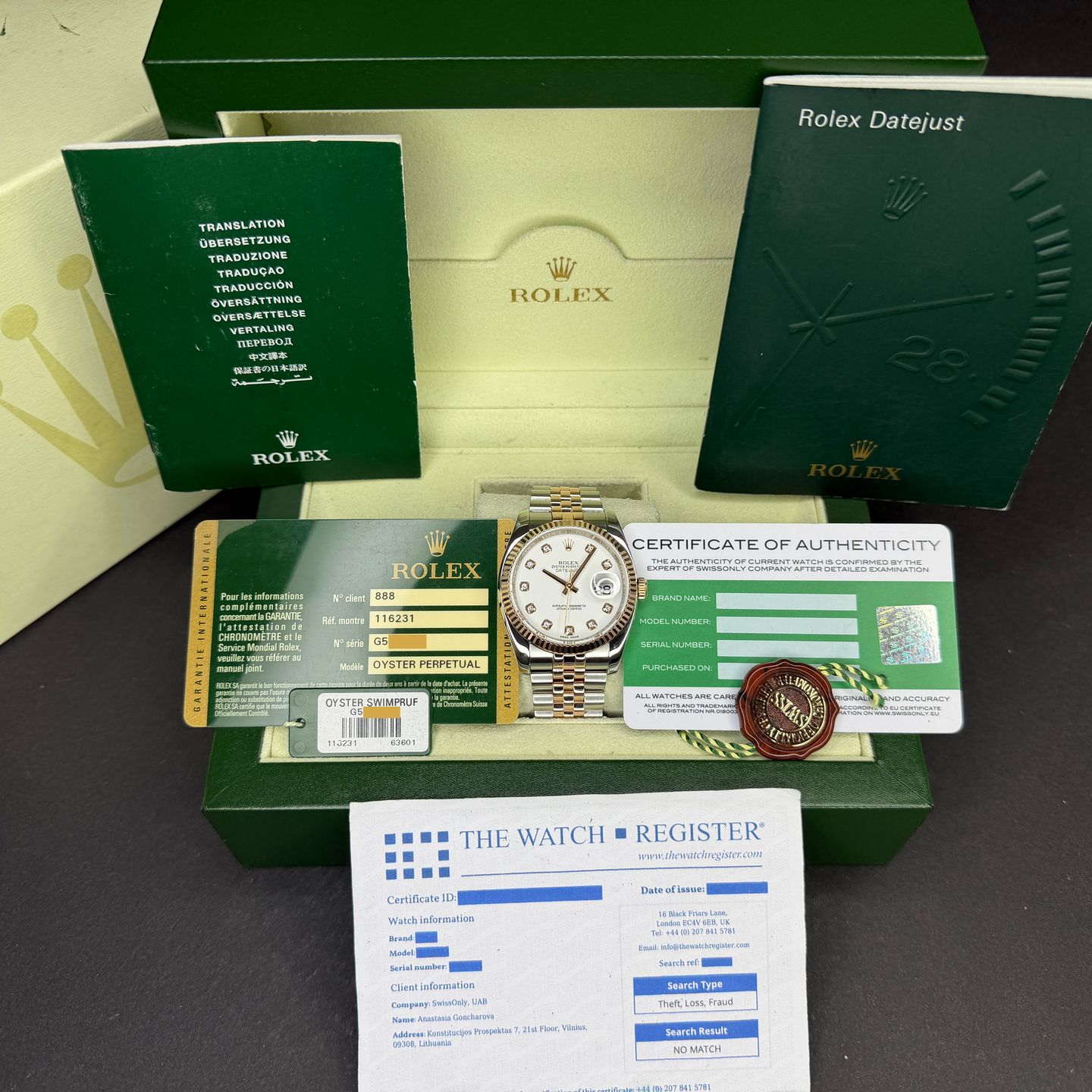 Rolex Datejust 36 116231 - (3/8)