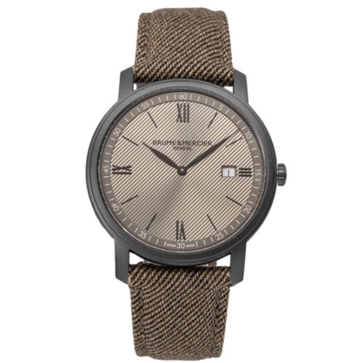 Baume & Mercier Classima M0A10767 (2025) - Grijs wijzerplaat 42mm Staal (1/1)