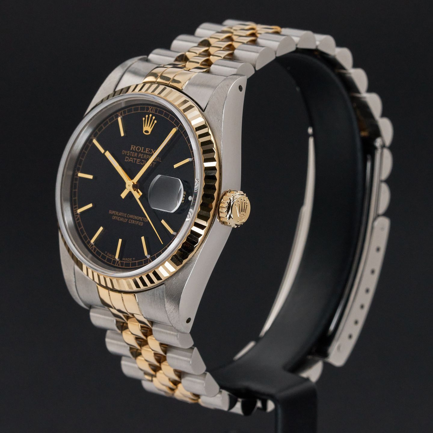 Rolex Datejust 36 16233 (1989) - 36 mm Gold/Steel case (4/8)