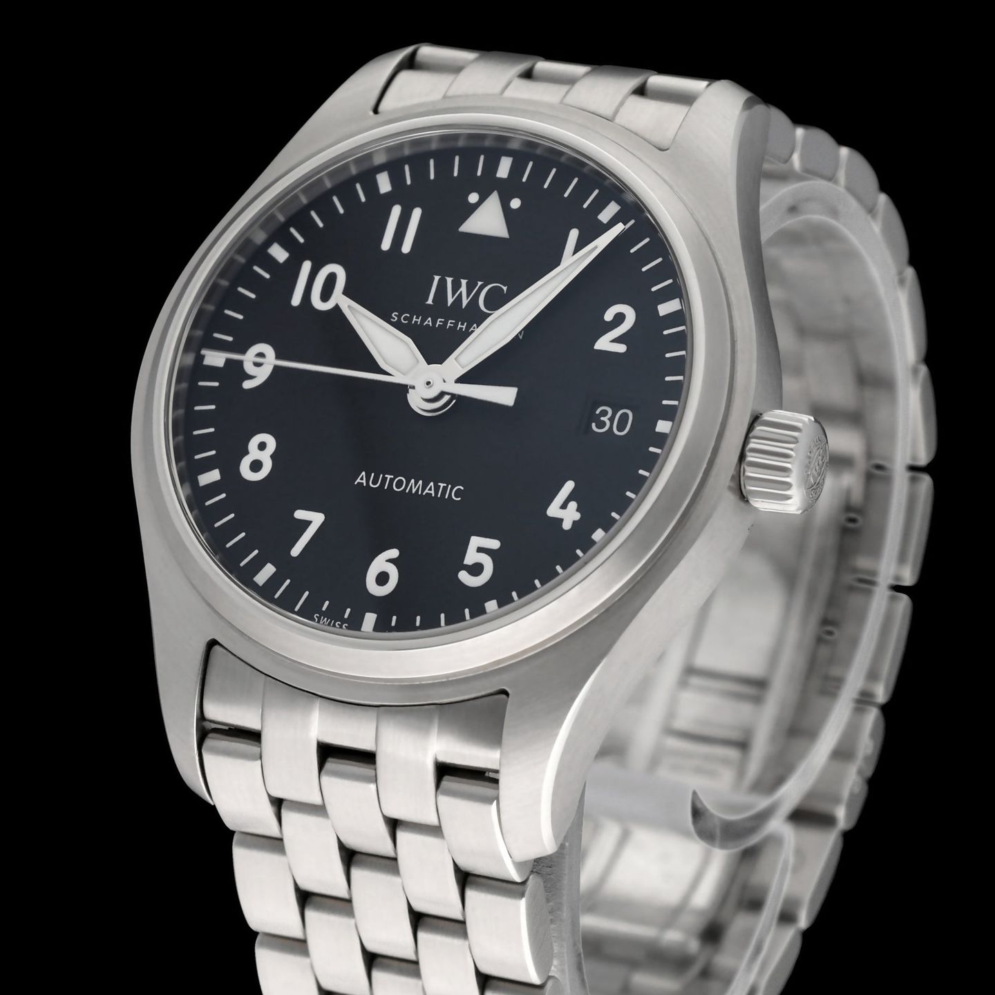 IWC Pilot's Watch Automatic 36 IW324010 (2025) - Black dial 36 mm Steel case (7/8)