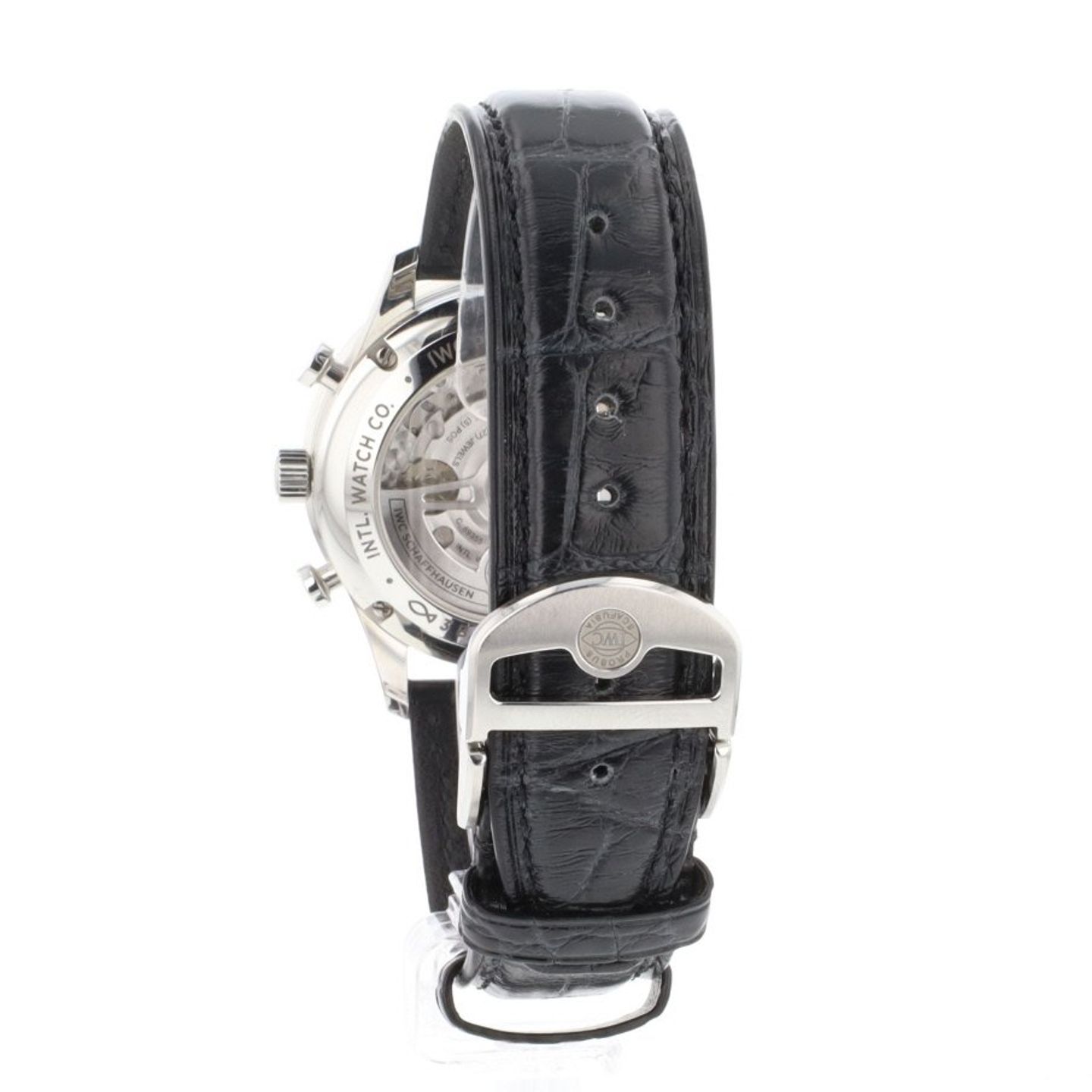 IWC Portuguese Chronograph IW371615 (2020) - Groen wijzerplaat 41mm Staal (4/6)