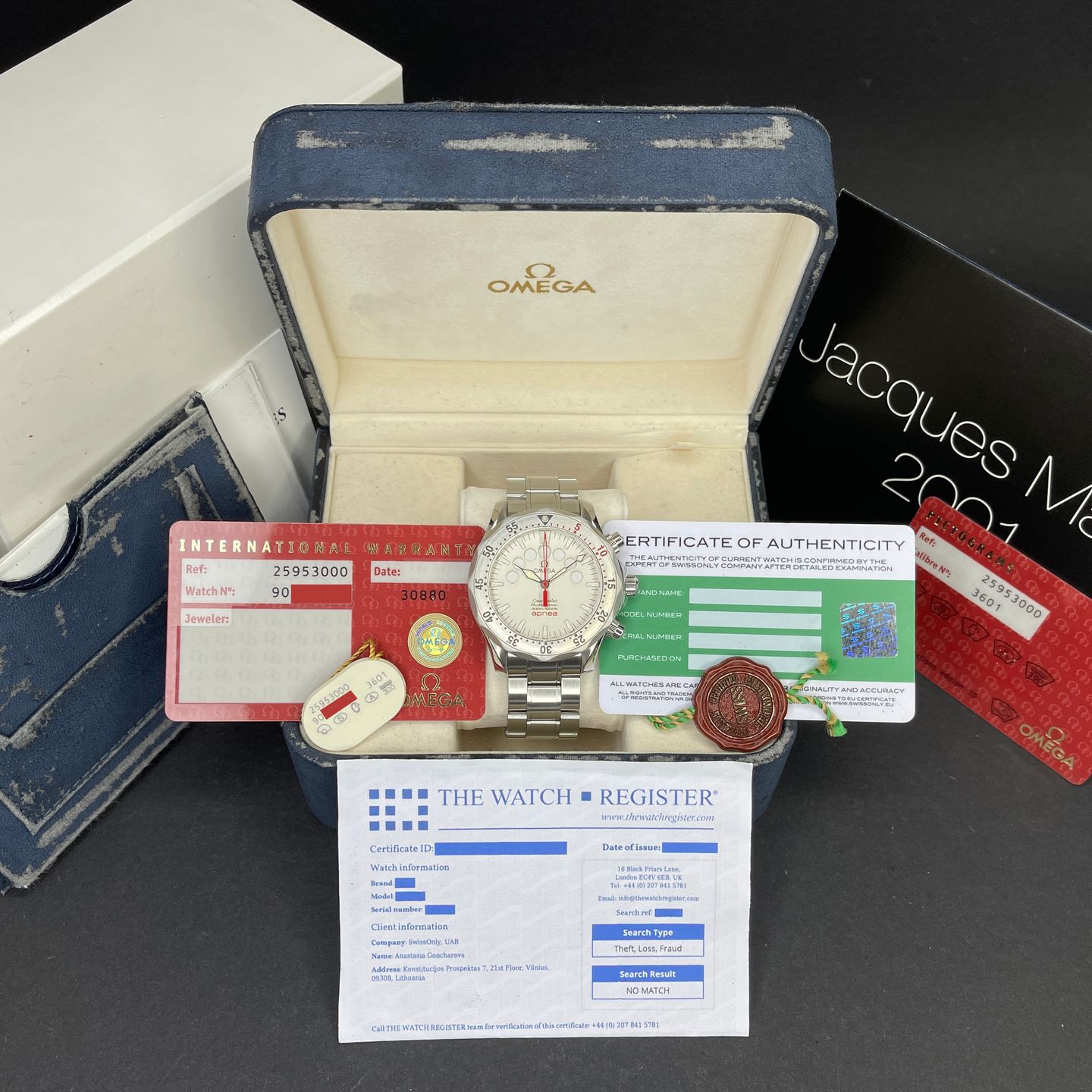 Omega Seamaster Diver 300 M 2595.30.00 - (3/8)