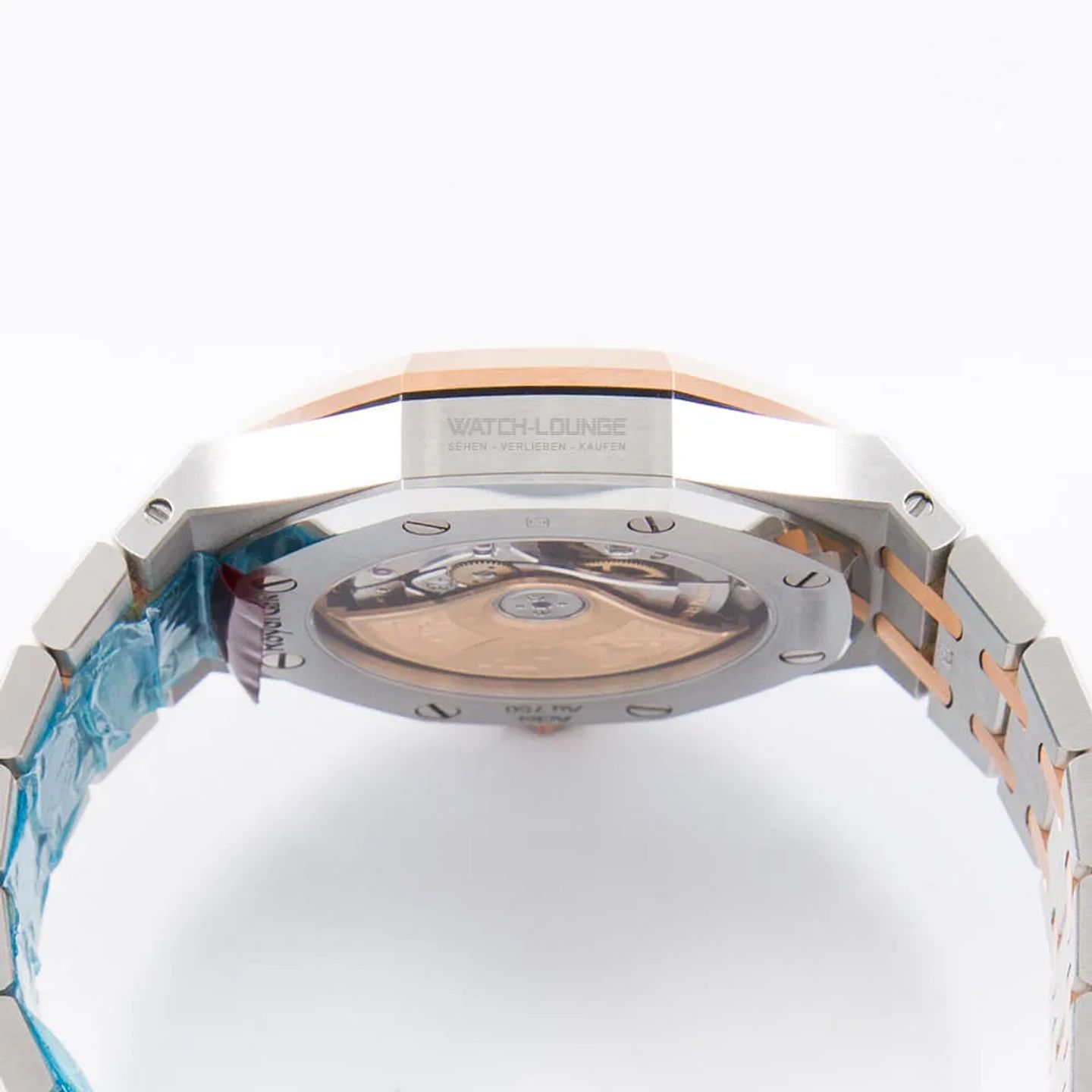 Audemars Piguet Royal Oak Selfwinding 15450SR.OO.1256SR.01 (2021) - Silver dial 37 mm Gold/Steel case (7/8)