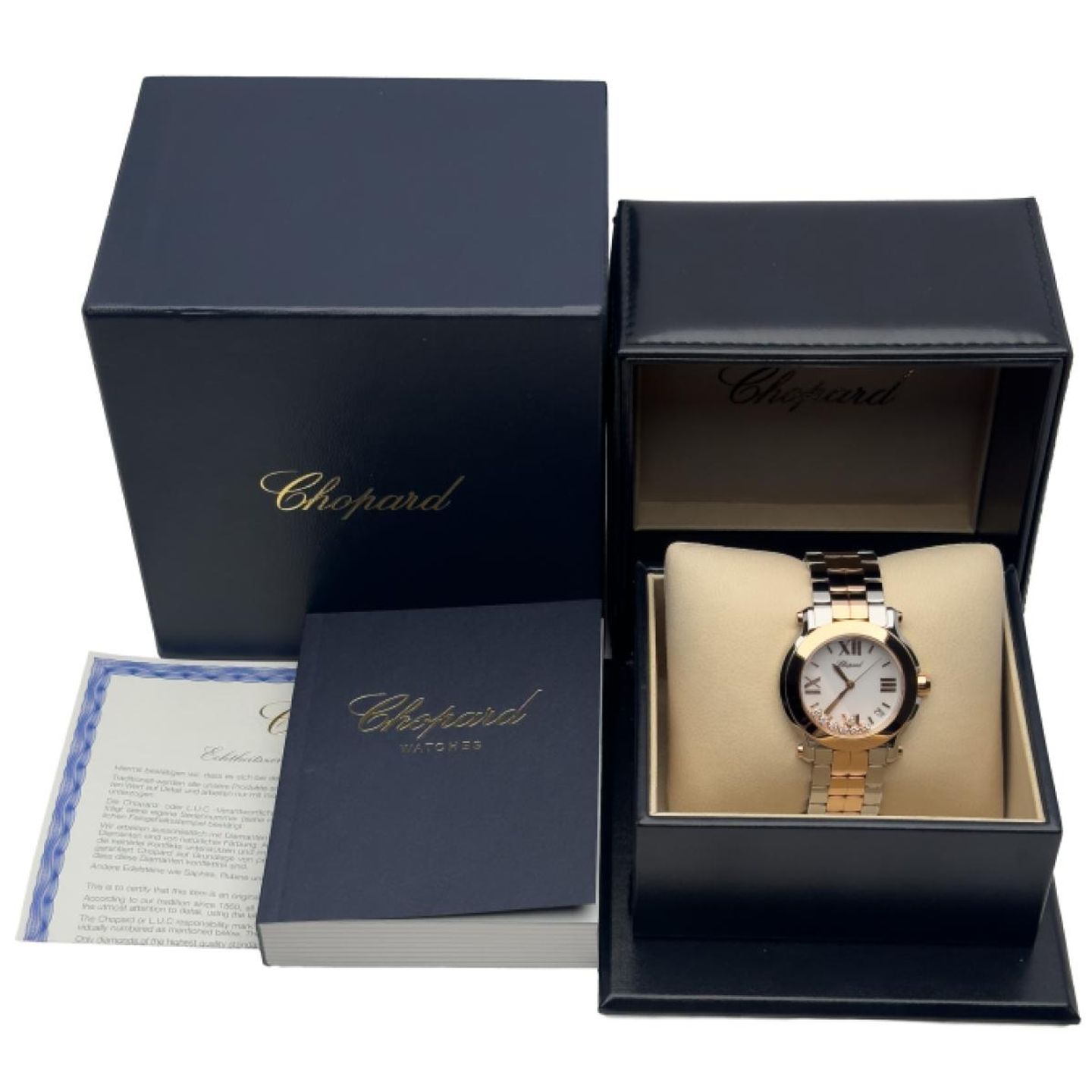 Chopard Happy Sport 278488-9001 (2016) - White dial 36 mm Steel case (8/8)