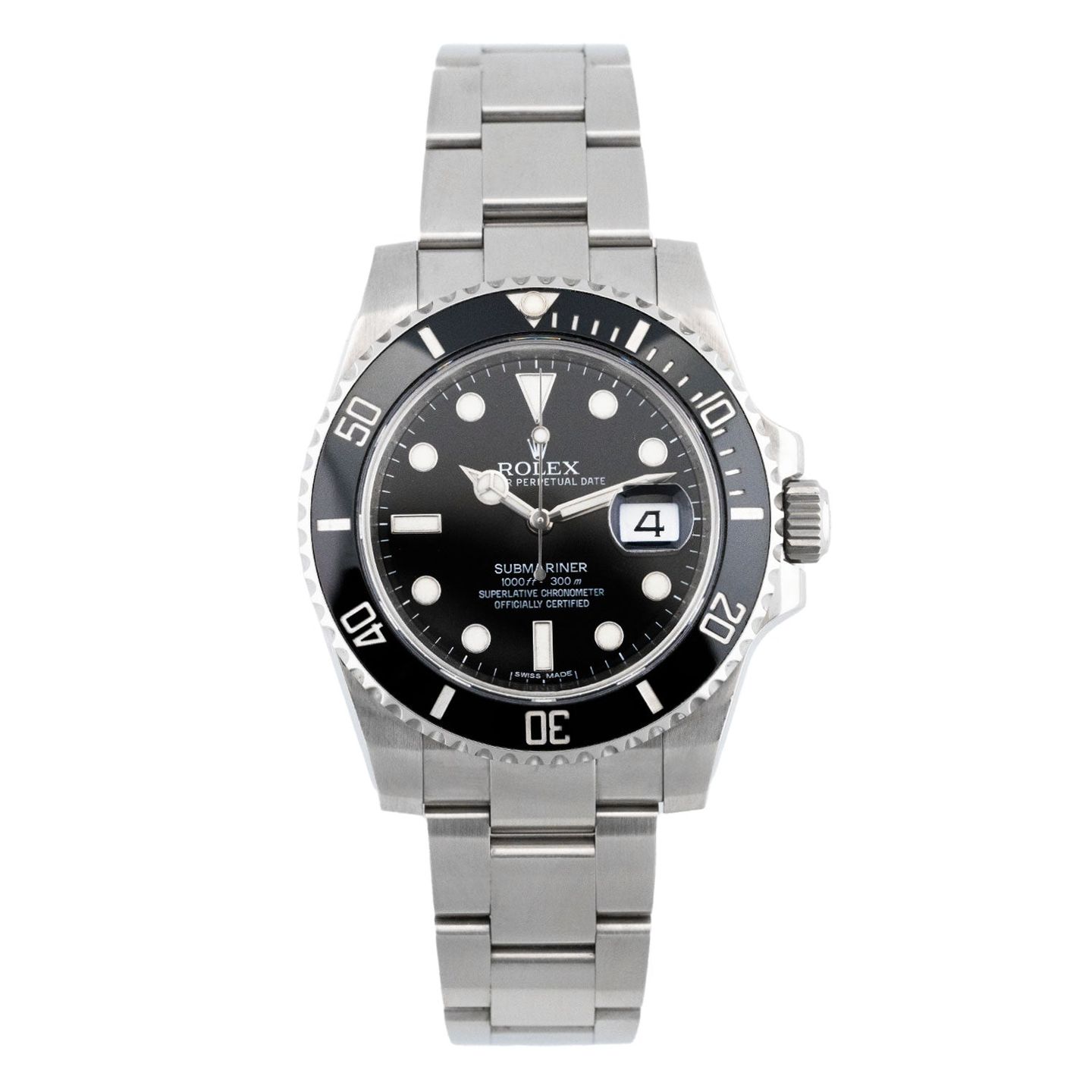 Rolex Submariner Date 116610LN (Unknown (random serial)) - Black dial 40 mm Steel case (1/3)