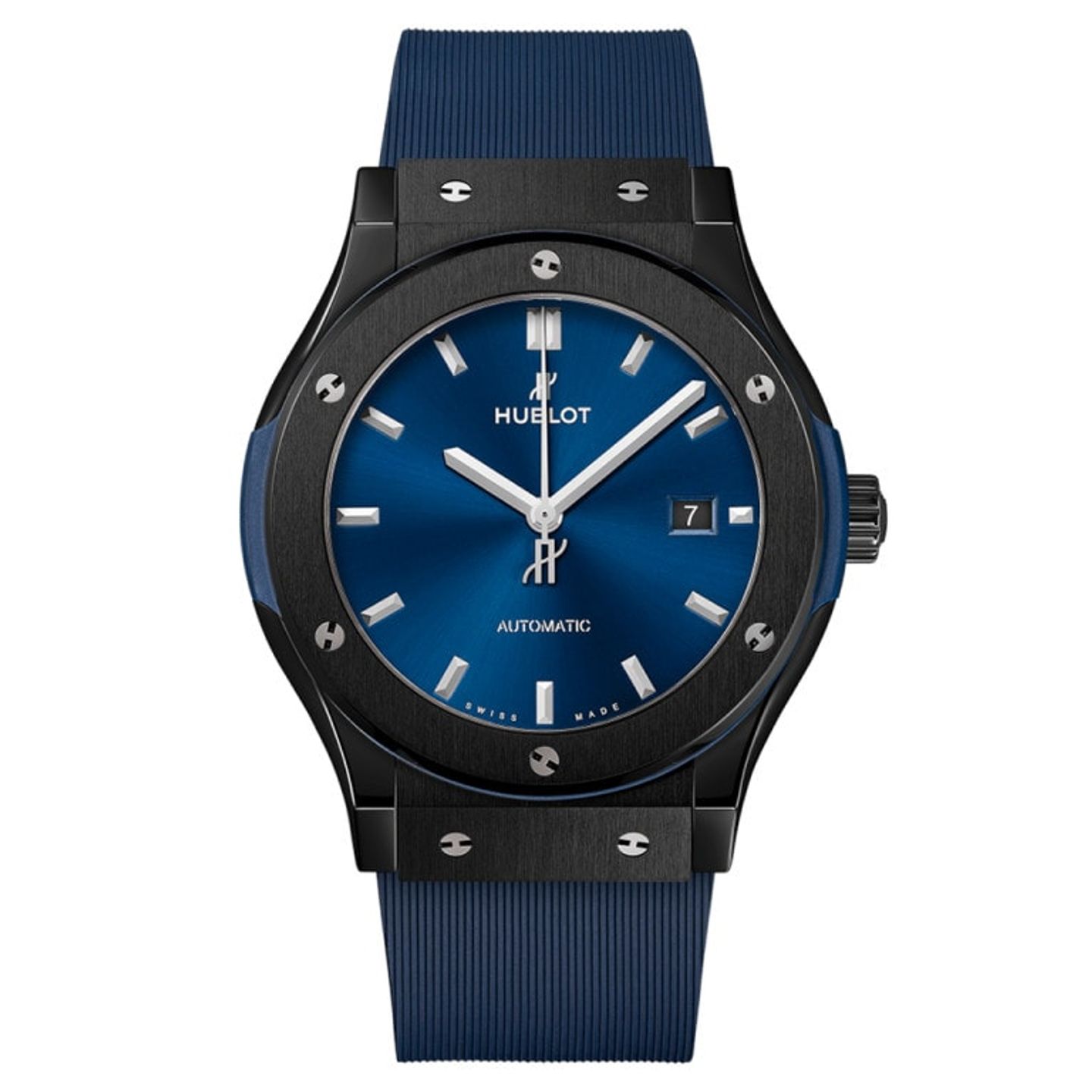 Hublot Classic Fusion Blue 542.CM.7170.RX (2025) - Blue dial 42 mm Ceramic case (1/1)