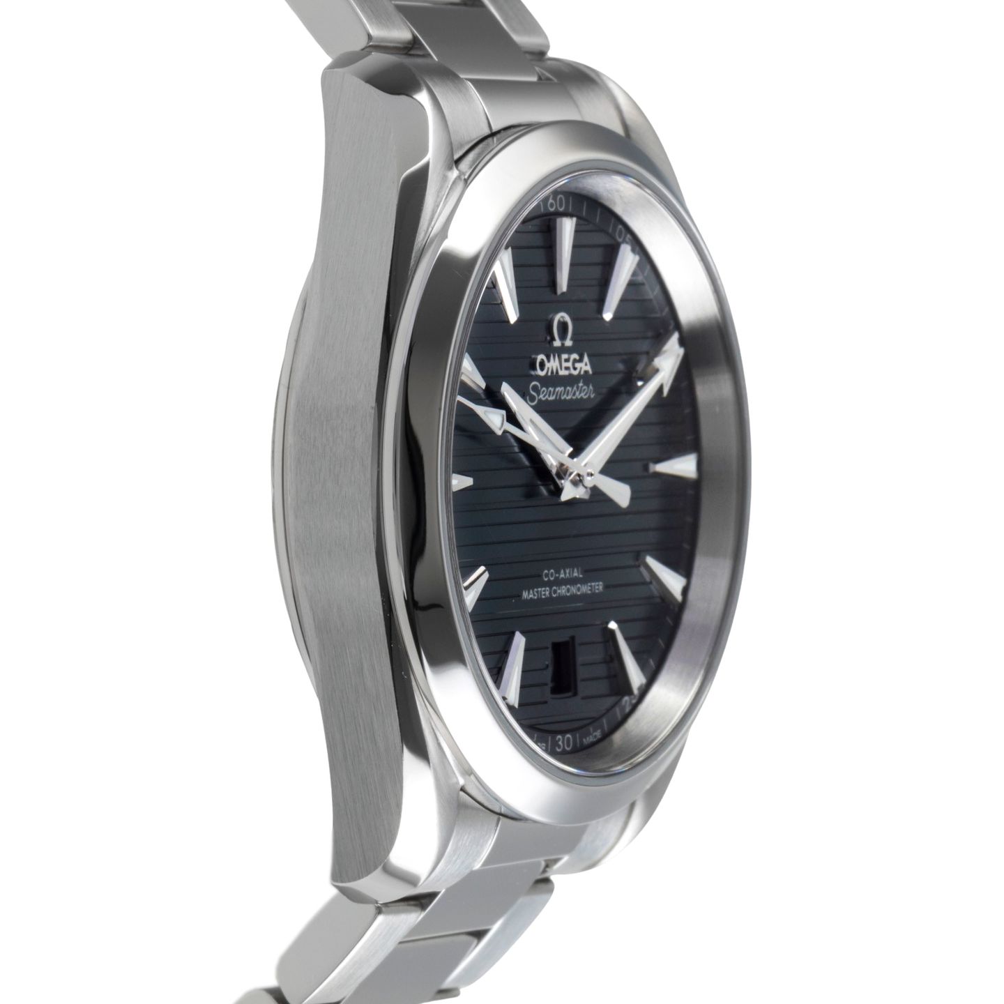 Omega Seamaster Aqua Terra 220.10.38.20.03.001 (Onbekend (willekeurig serienummer)) - Blauw wijzerplaat 38mm Staal (7/8)