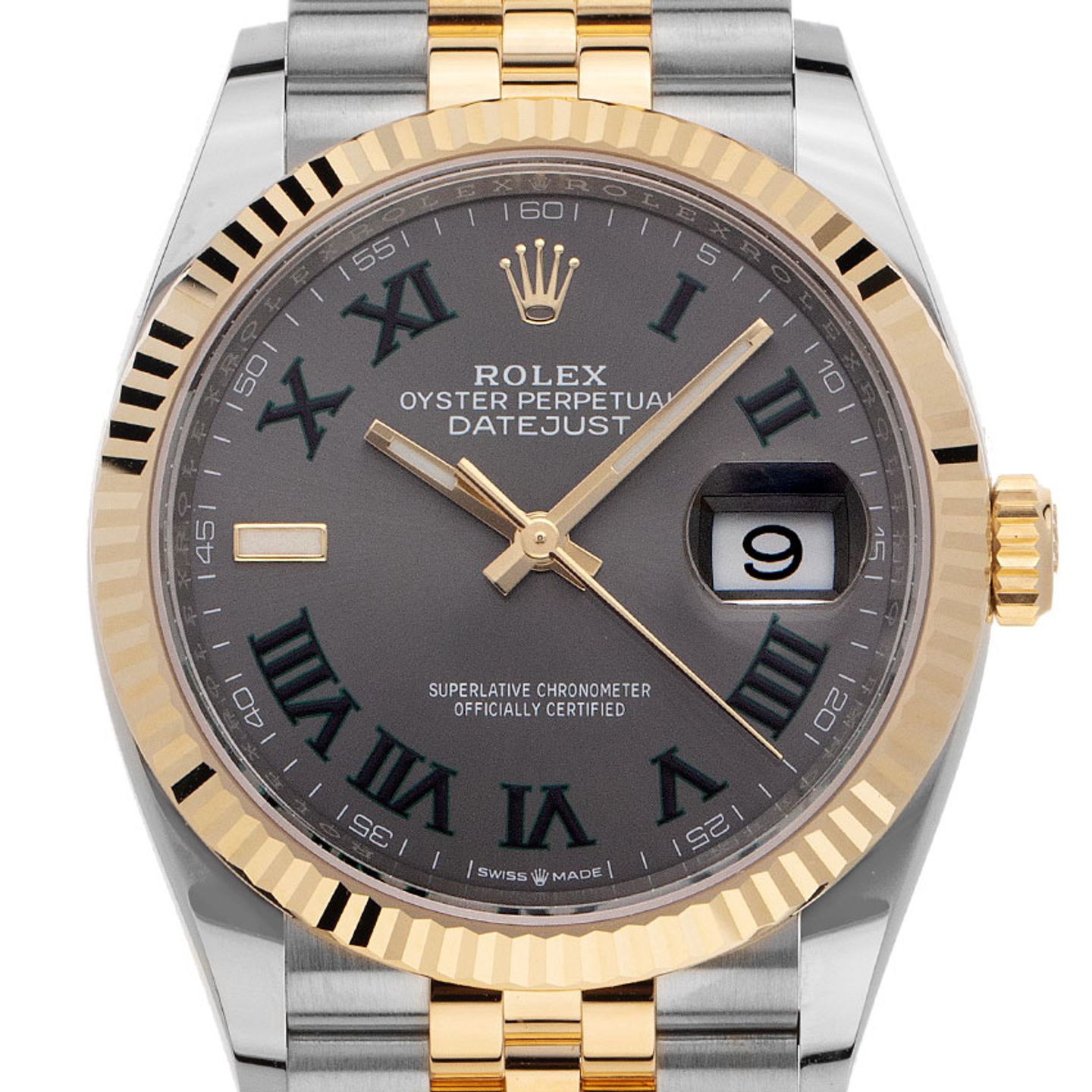 Rolex Datejust 36 126233 (2023) - 36 mm Gold/Steel case (1/7)