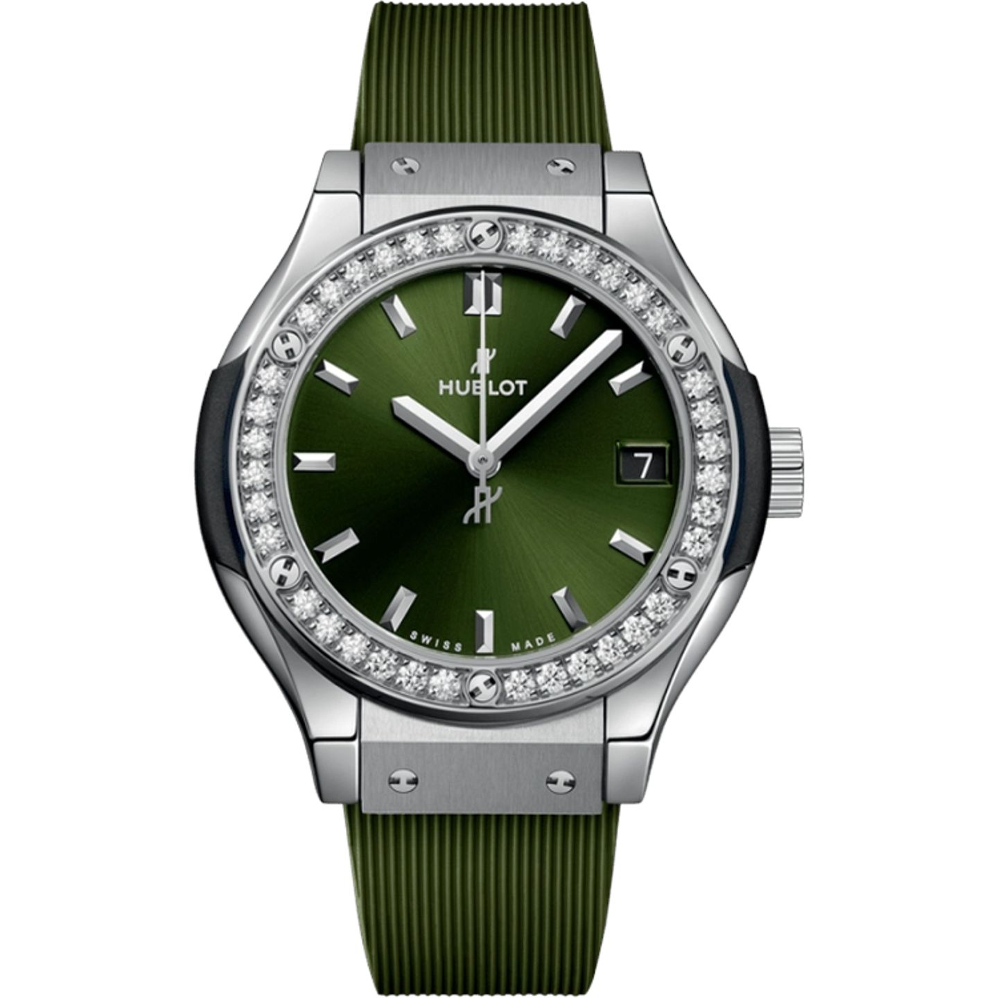 Hublot Classic Fusion 581.NX.8970.RX.1104 (2025) - Black dial 33 mm Titanium case (1/1)