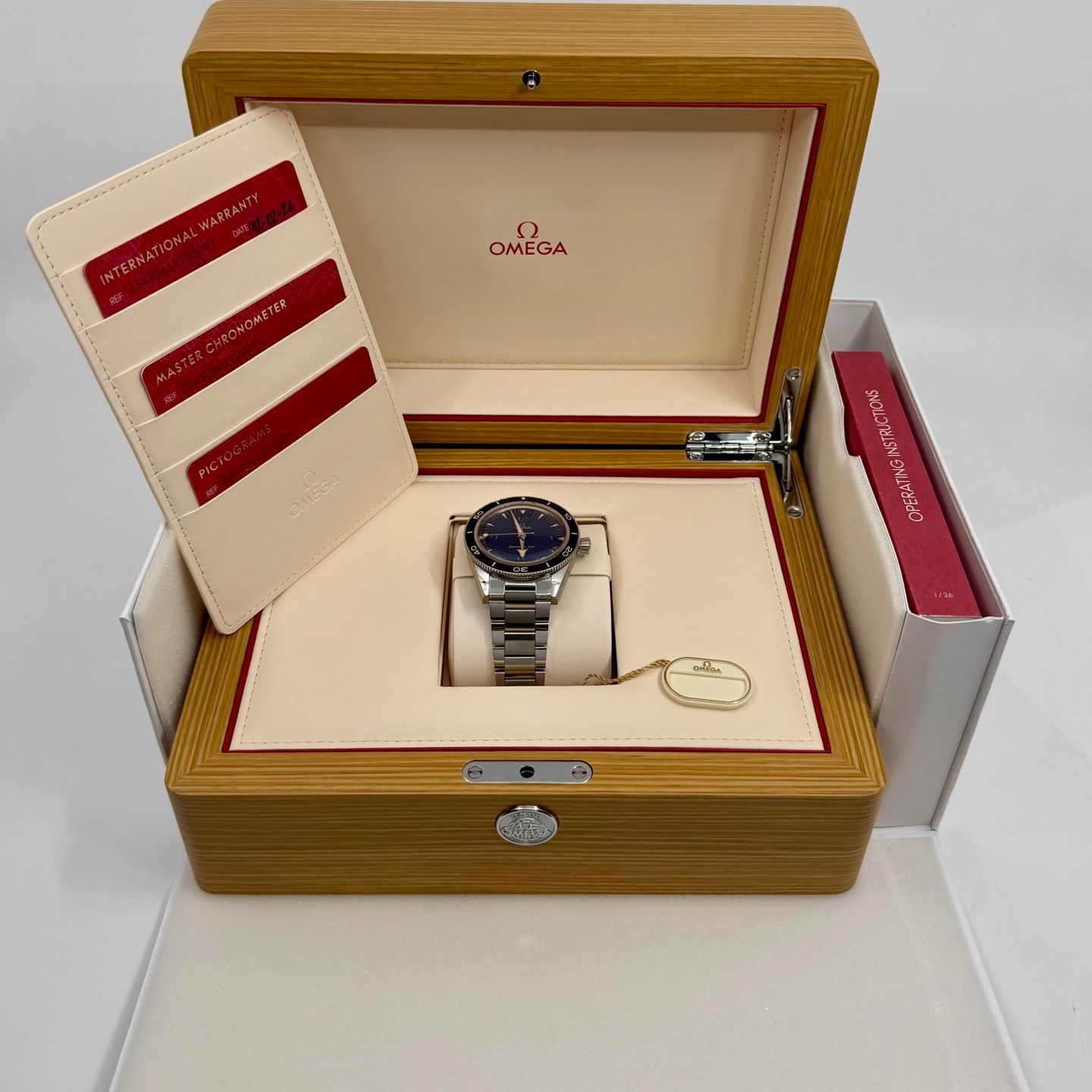 Omega Seamaster 300 234.30.41.21.03.001 (2026) - Blue dial 41 mm Steel case (3/8)