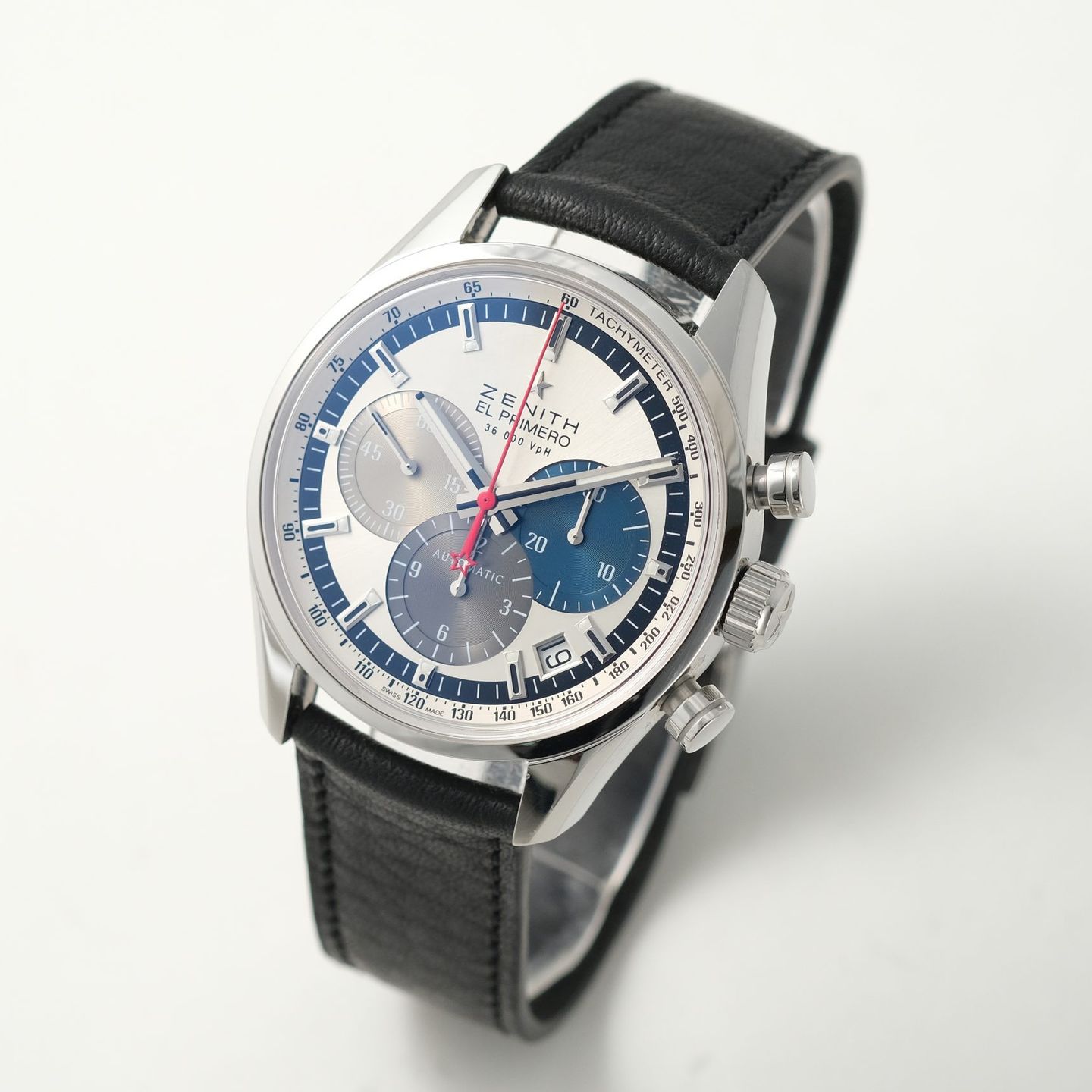 Zenith El Primero Original 1969 03.2150.400/69.C713 (2012) - Silver dial 38 mm Steel case (2/8)