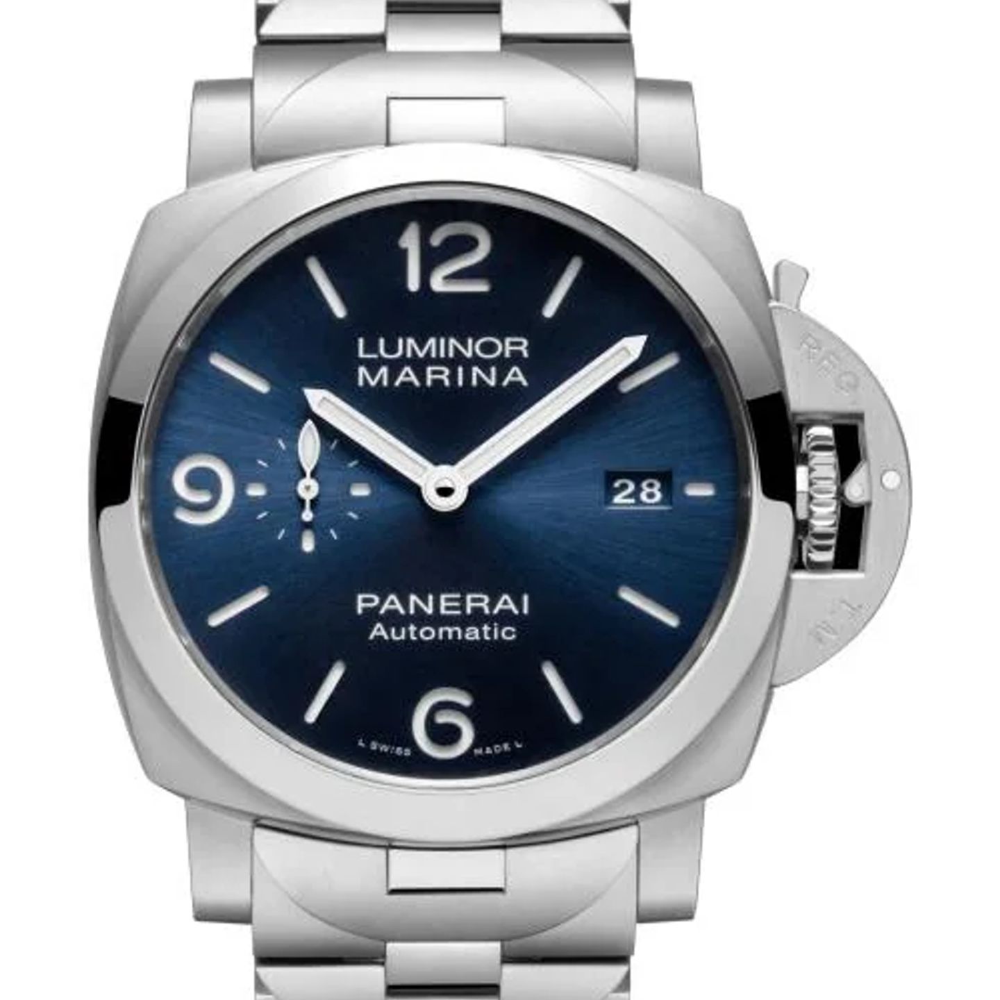 Panerai Luminor Marina PAM01316 (2026) - Blauw wijzerplaat 44mm Staal (1/1)