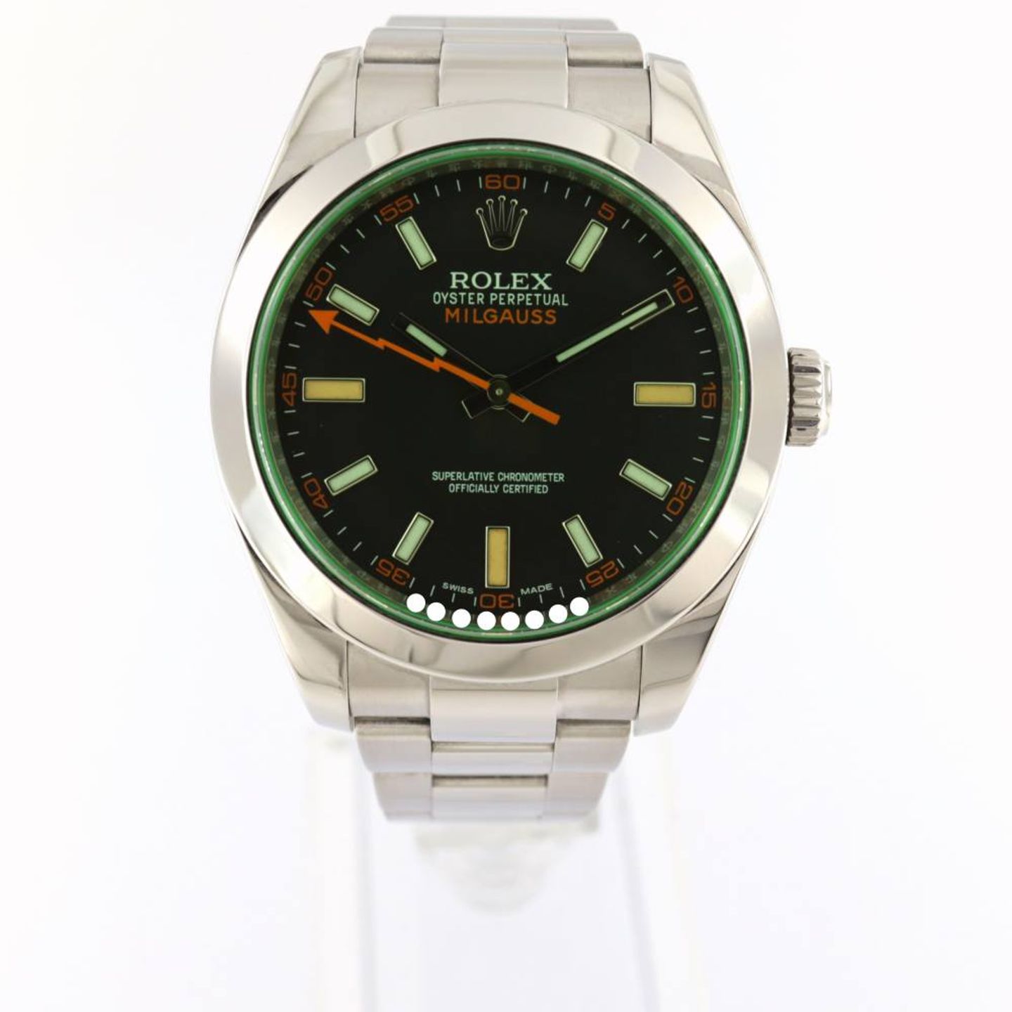 Rolex Milgauss 116400GV (2021) - 40 mm Steel case (1/7)