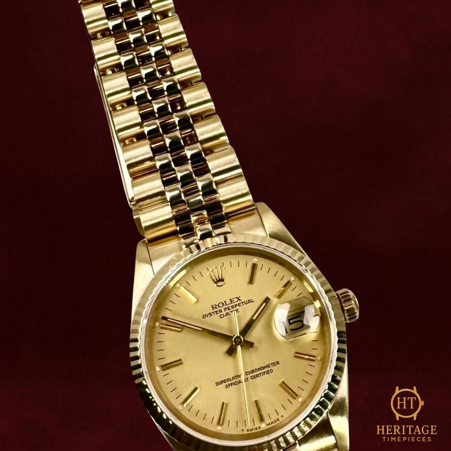 Rolex Oyster Perpetual Date 15037 - (5/8)