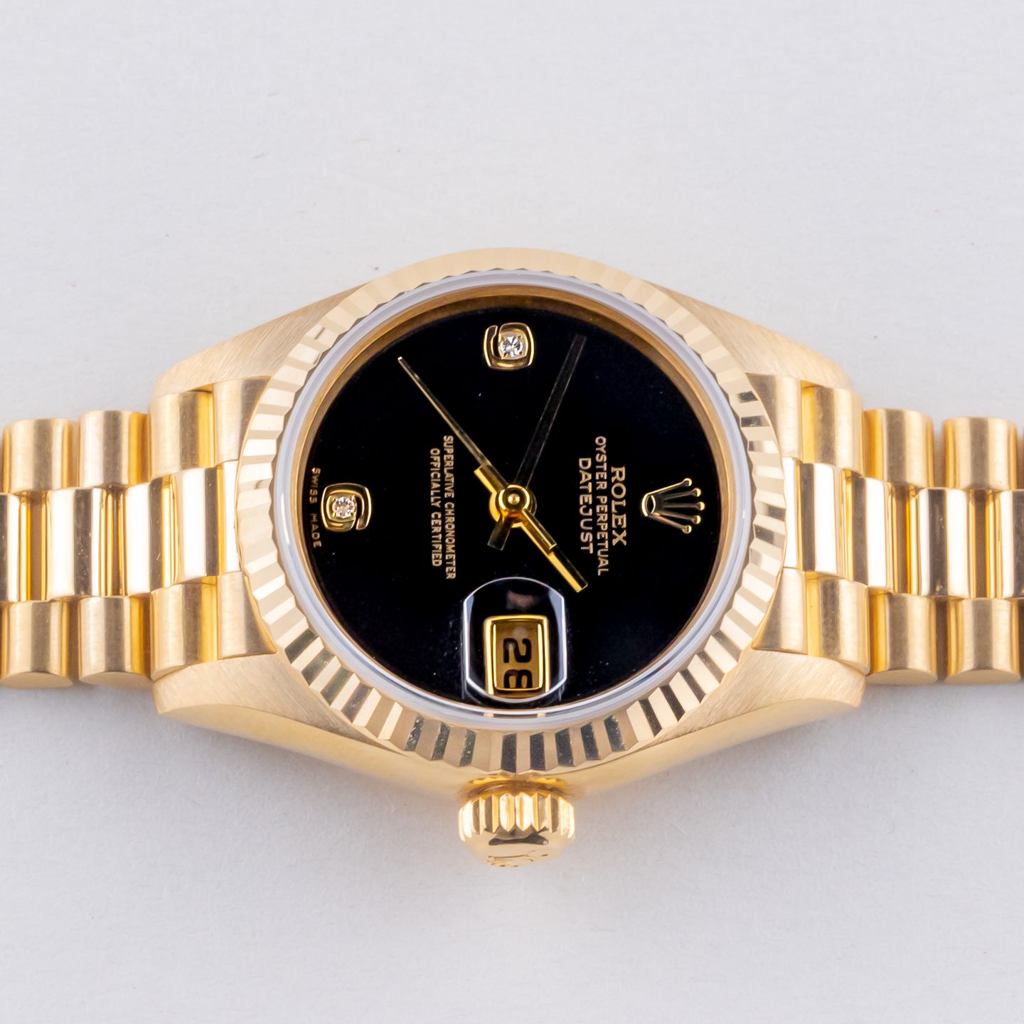Rolex Lady-Datejust 69178 (1996) - 26 mm Yellow Gold case (6/8)