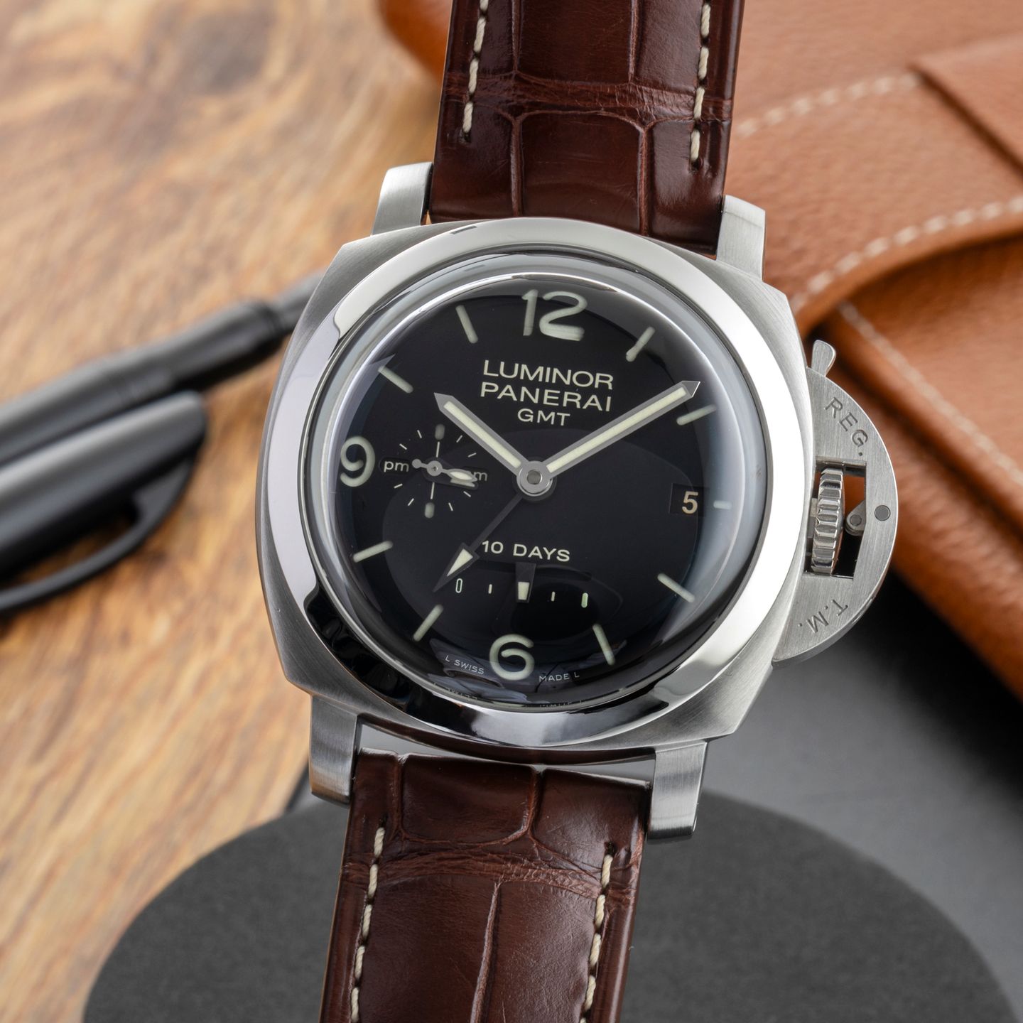 Panerai Luminor 1950 10 Days GMT PAM00270 - (3/8)