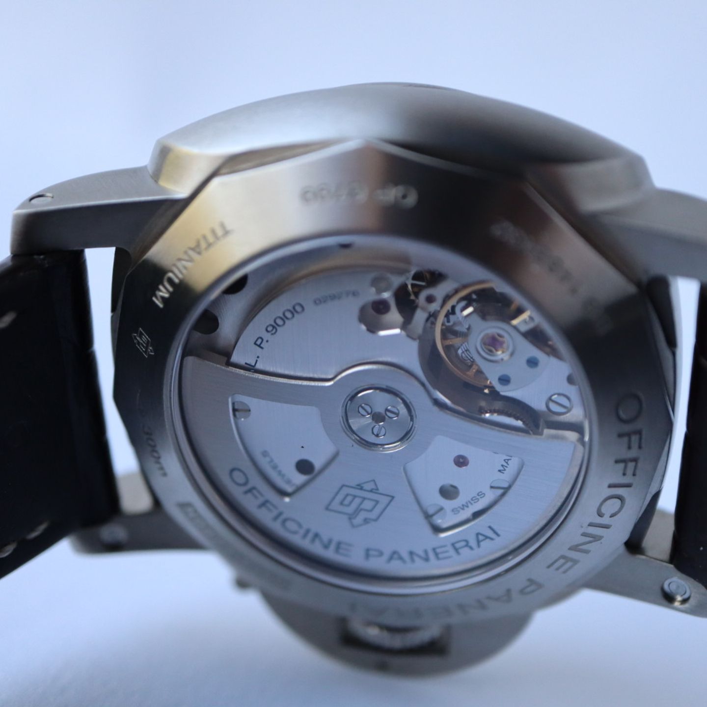 Panerai Luminor Marina 1950 3 Days Automatic PAM00351 (Unknown (random serial)) - Brown dial 44 mm Titanium case (8/8)