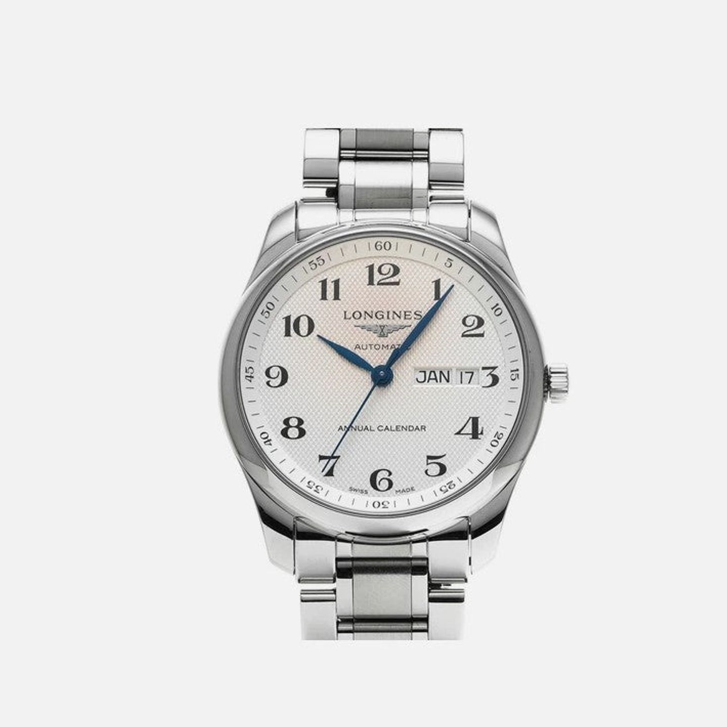 Longines Master Collection L2.910.4.78.6 (2025) - Zilver wijzerplaat 40mm Staal (1/1)