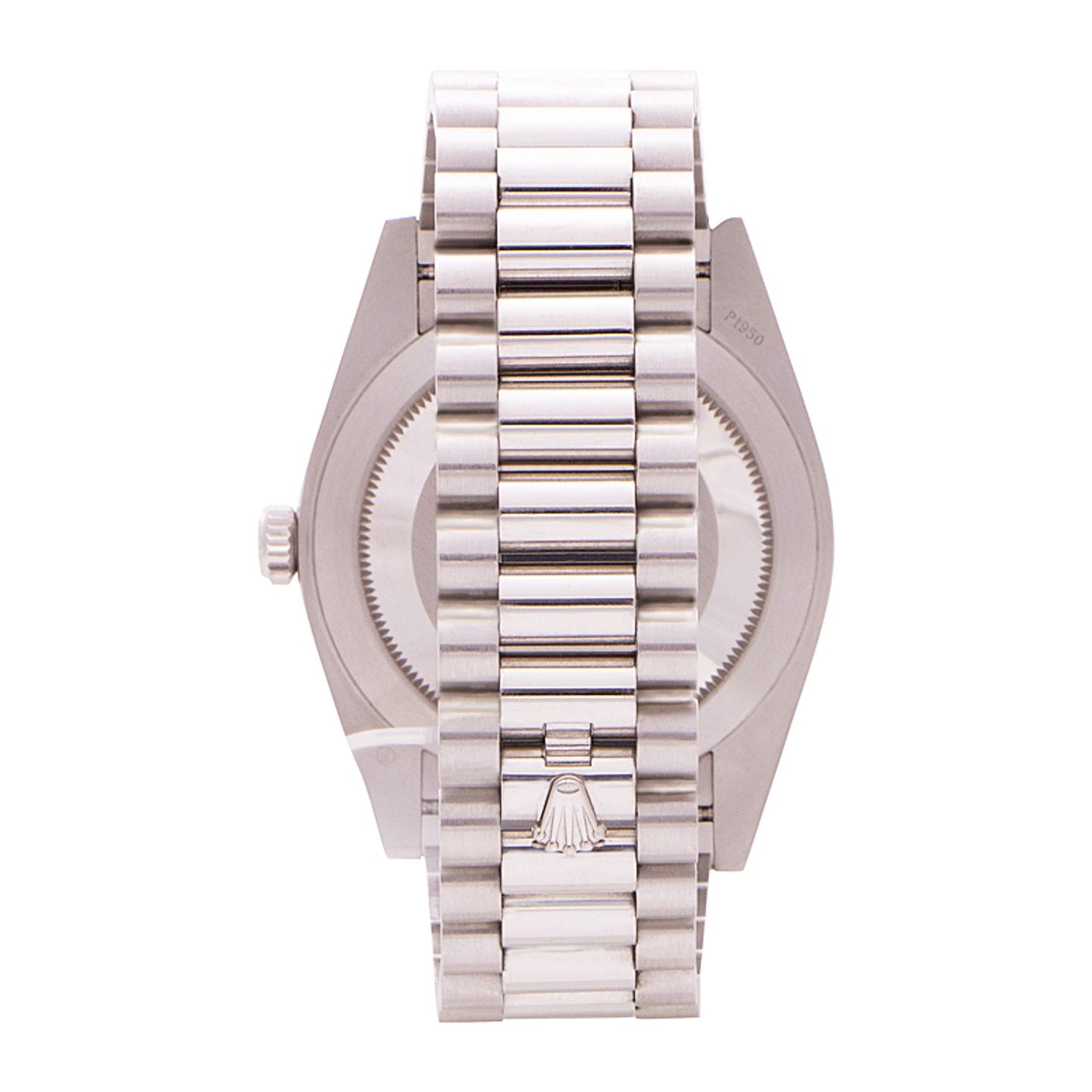 Rolex Day-Date 40 228206 (2021) - Blue dial 40 mm Platinum case (12/16)