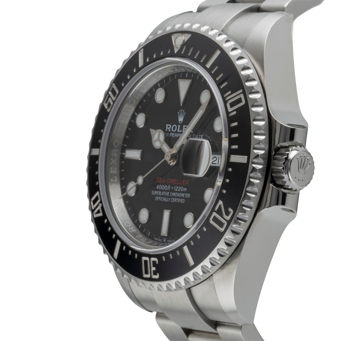 Rolex Sea-Dweller 126600 (Unknown (random serial)) - Black dial 43 mm Steel case (6/8)