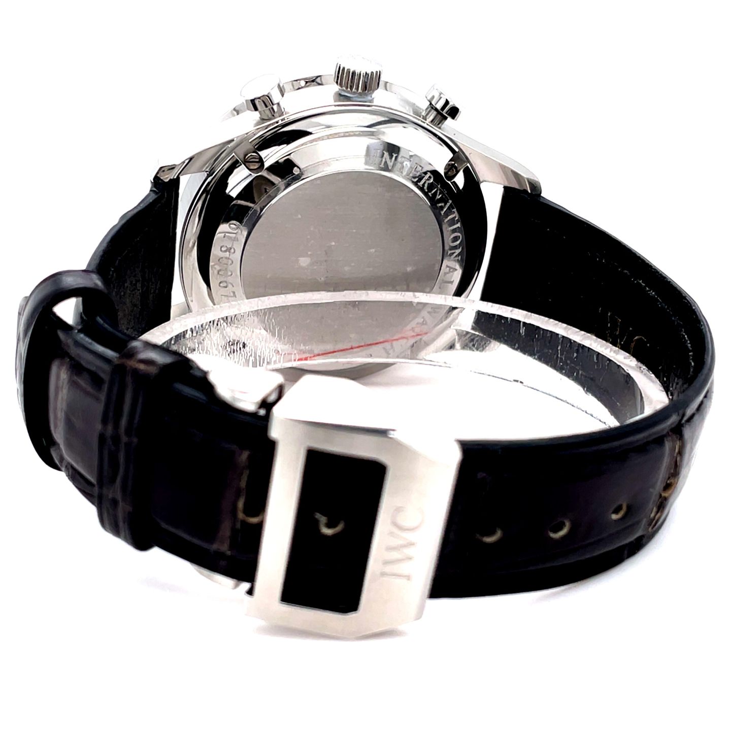 IWC Portuguese Chronograph IW371491 (2019) - Blue dial 41 mm Steel case (7/8)